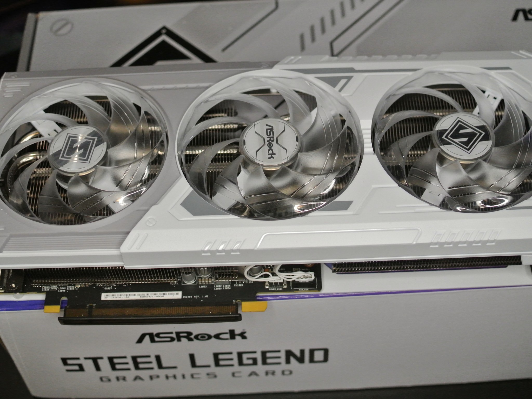 ASRock Steel Legend Intel Arc B580 12GB GDDR6 Graphics Card GPU