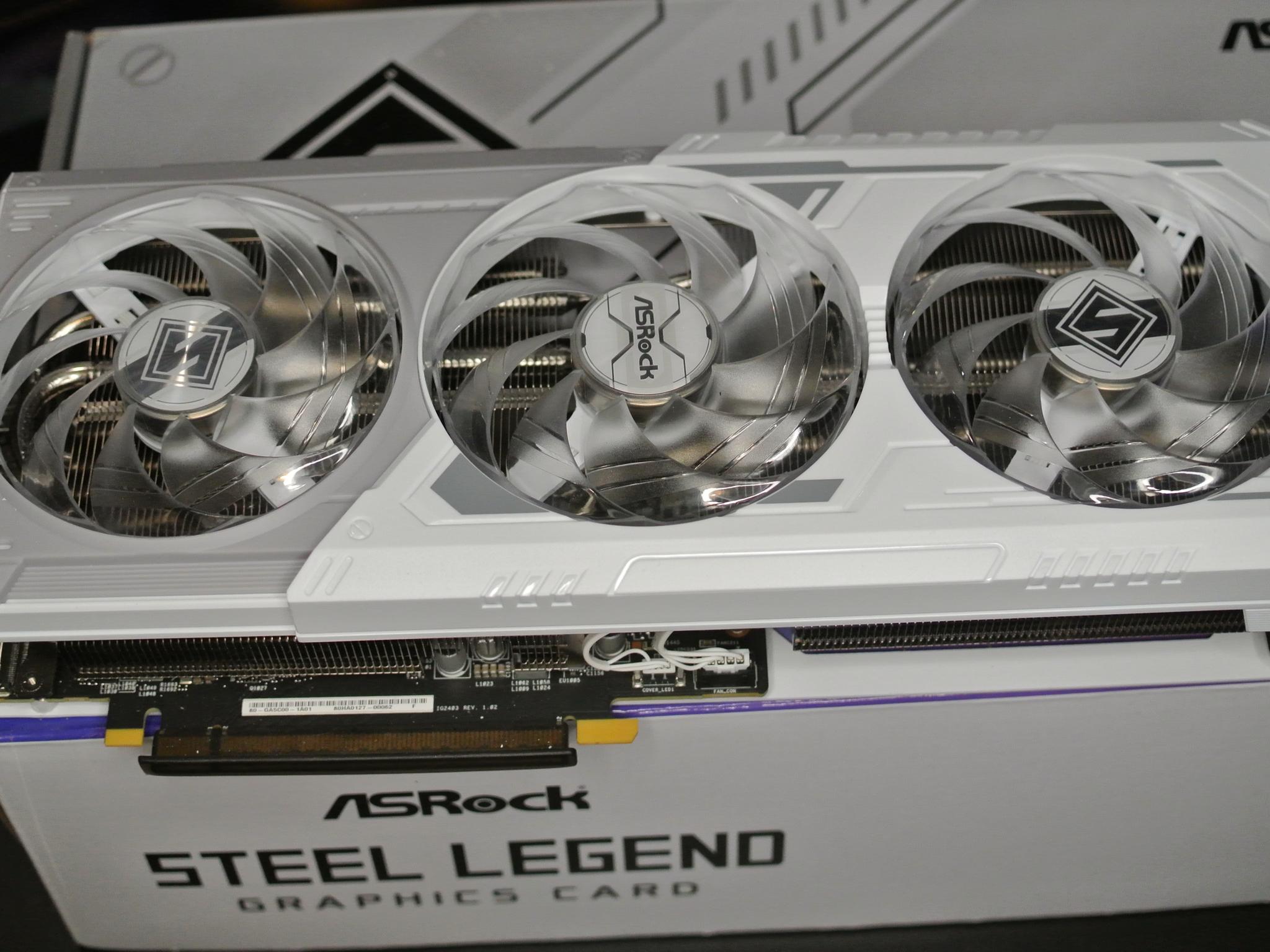 ASRock Steel Legend Intel Arc B580 12GB GDDR6 Graphics Card GPU