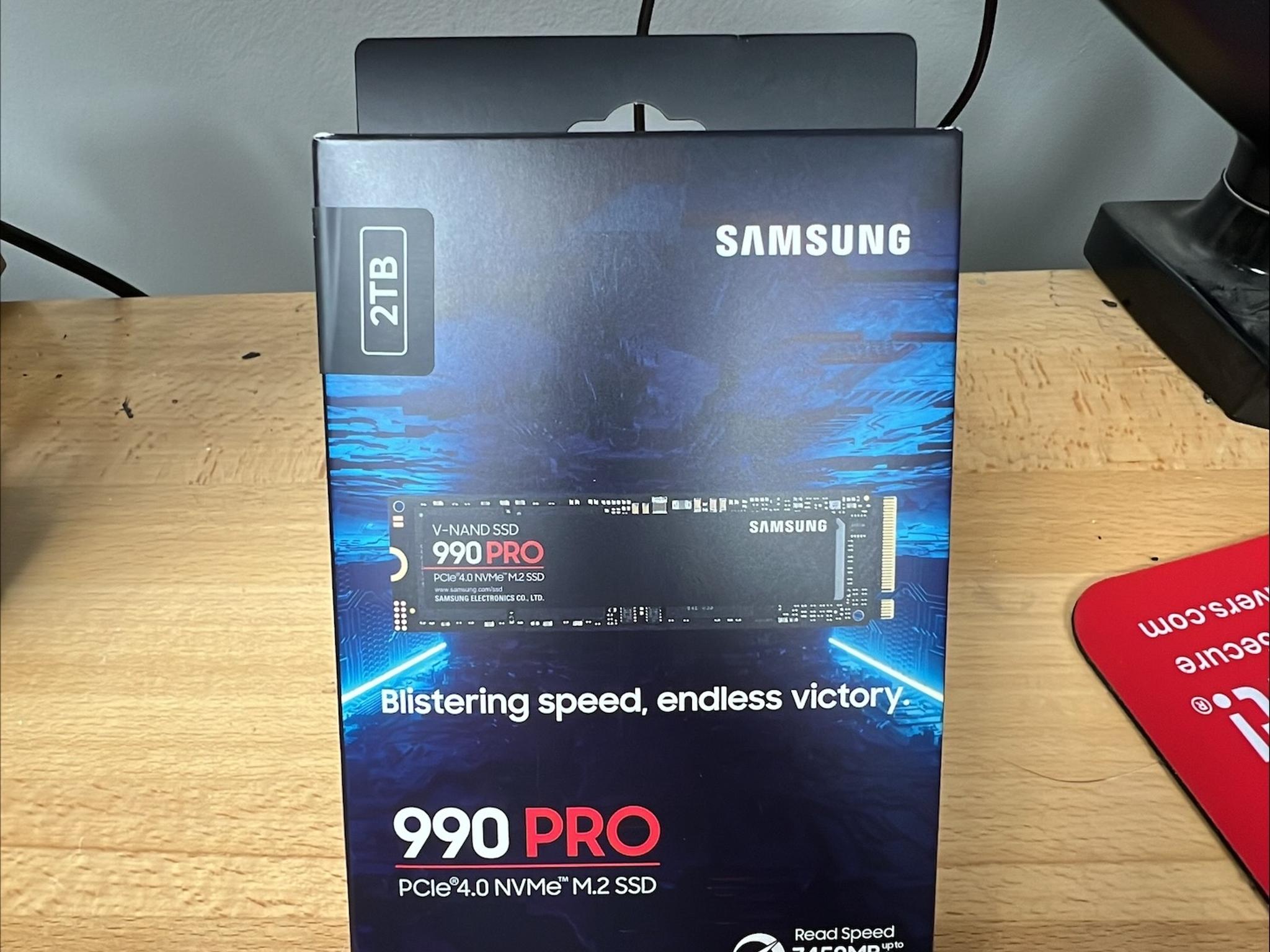 Samsung 990 PRO SSD 2TB NVMe M.2 PCIe Gen4, M.2 2280 Internal Solid State Hard Drive, Seq 7.450 MB/s
