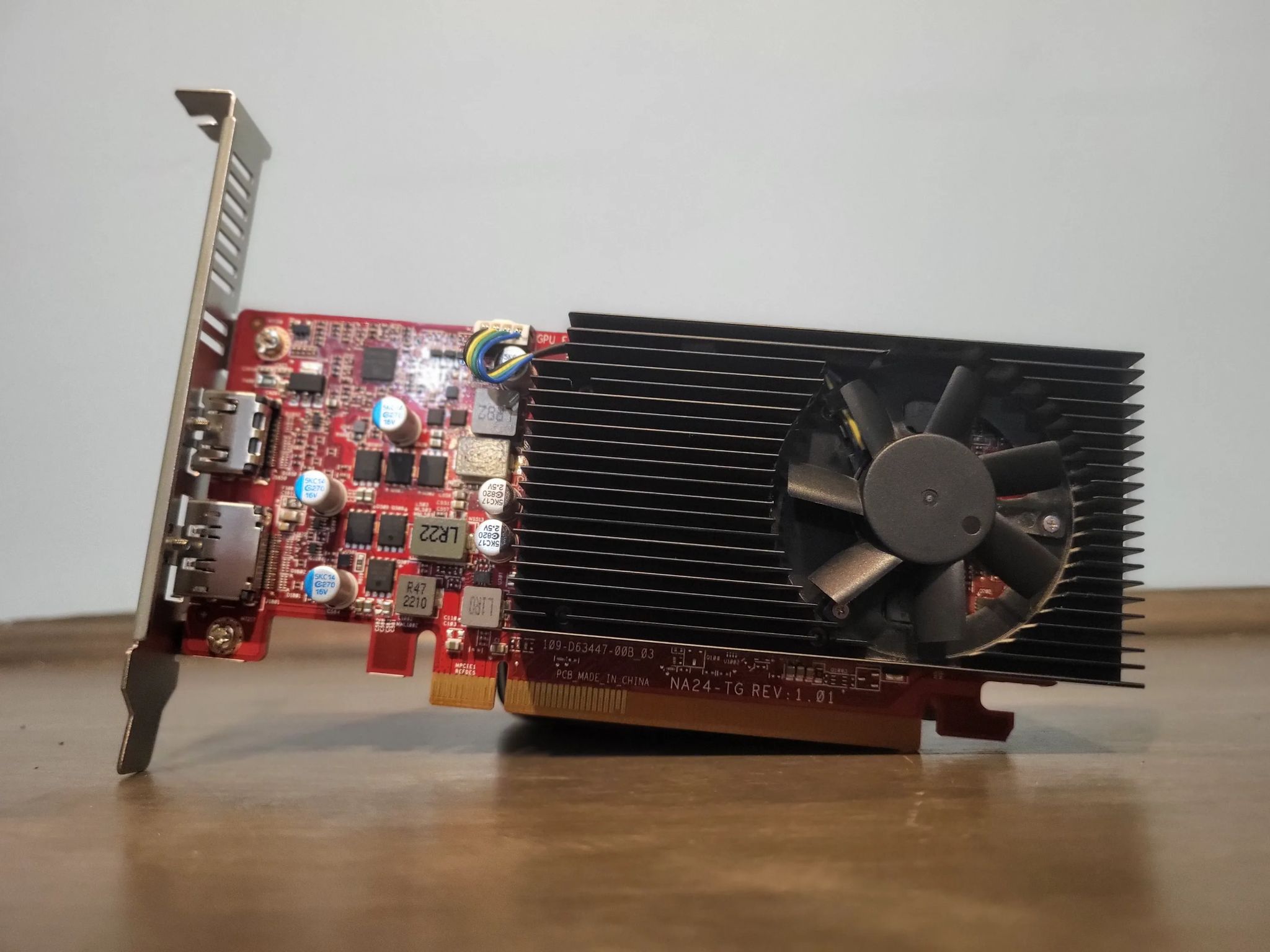 🔥HP OEM RX 6400 🔥 Tested Working, Clean | Pulled from Pre-Built | Red PCB