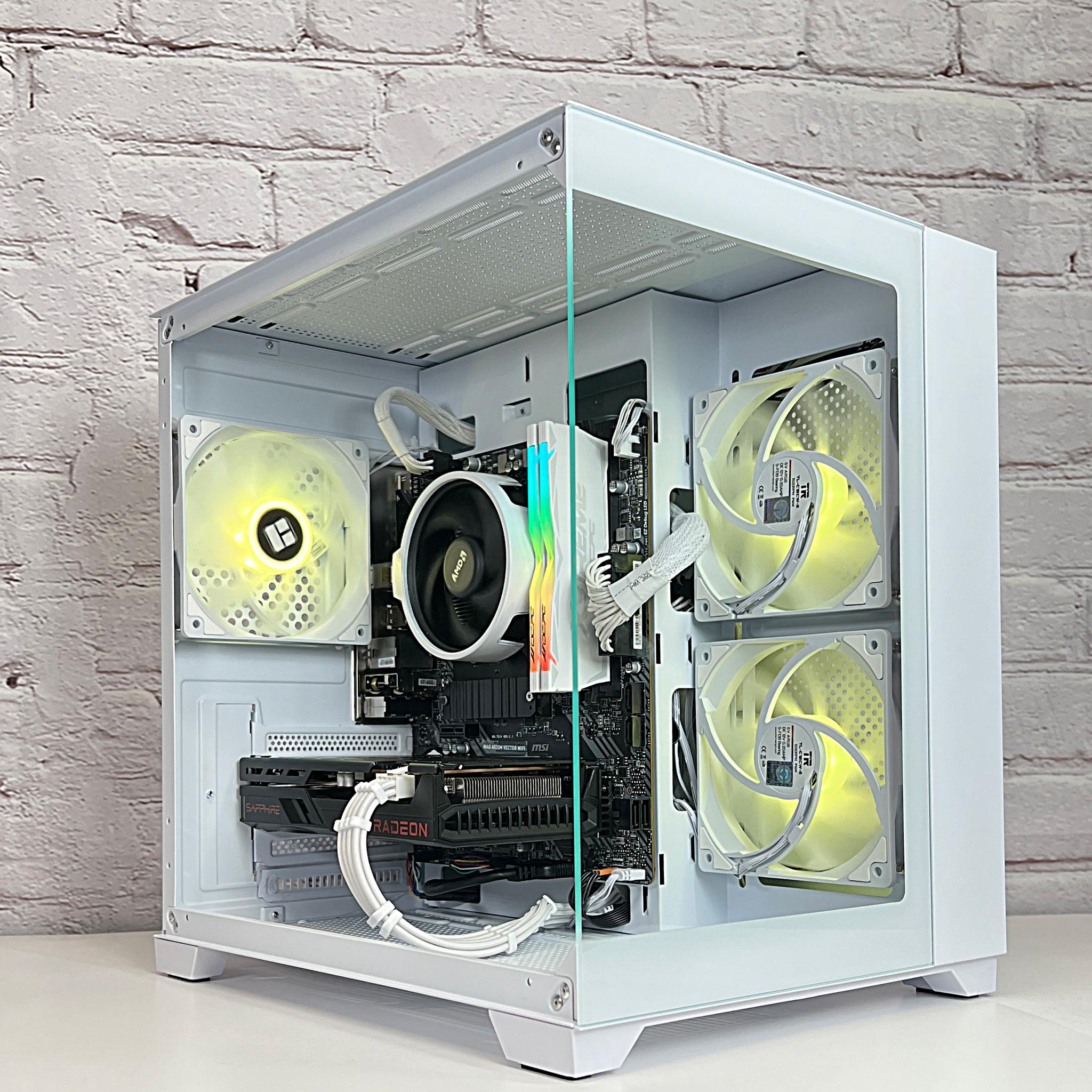 Ryzen 5 3600 RX 6600 16GB RAM 1TB M.2 Wifi 5 Bluetooth Window 10 Gaming PC