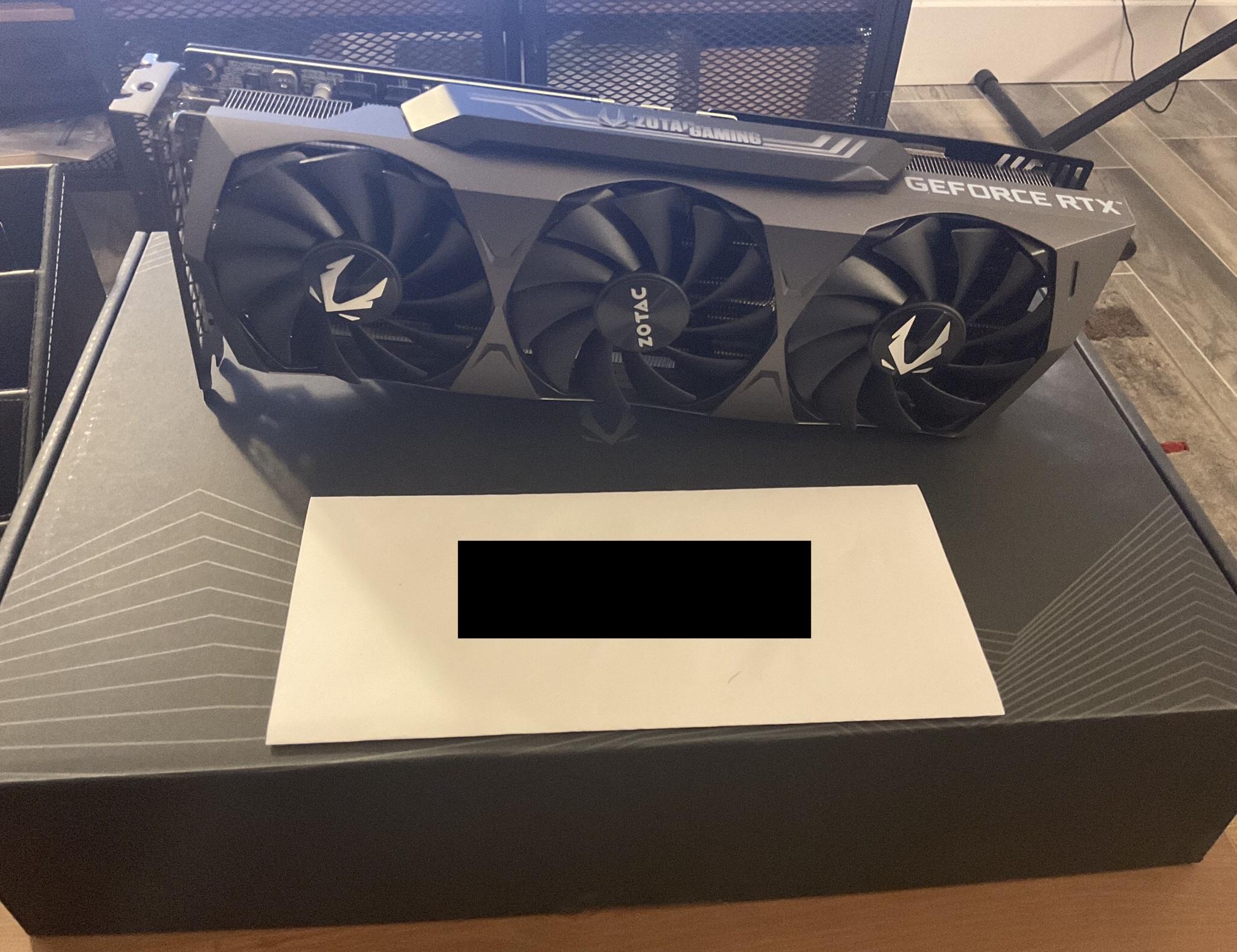 ZOTAC Gaming GeForce RTX™ 3070 Ti Trinity OC 8GB GDDR6X
