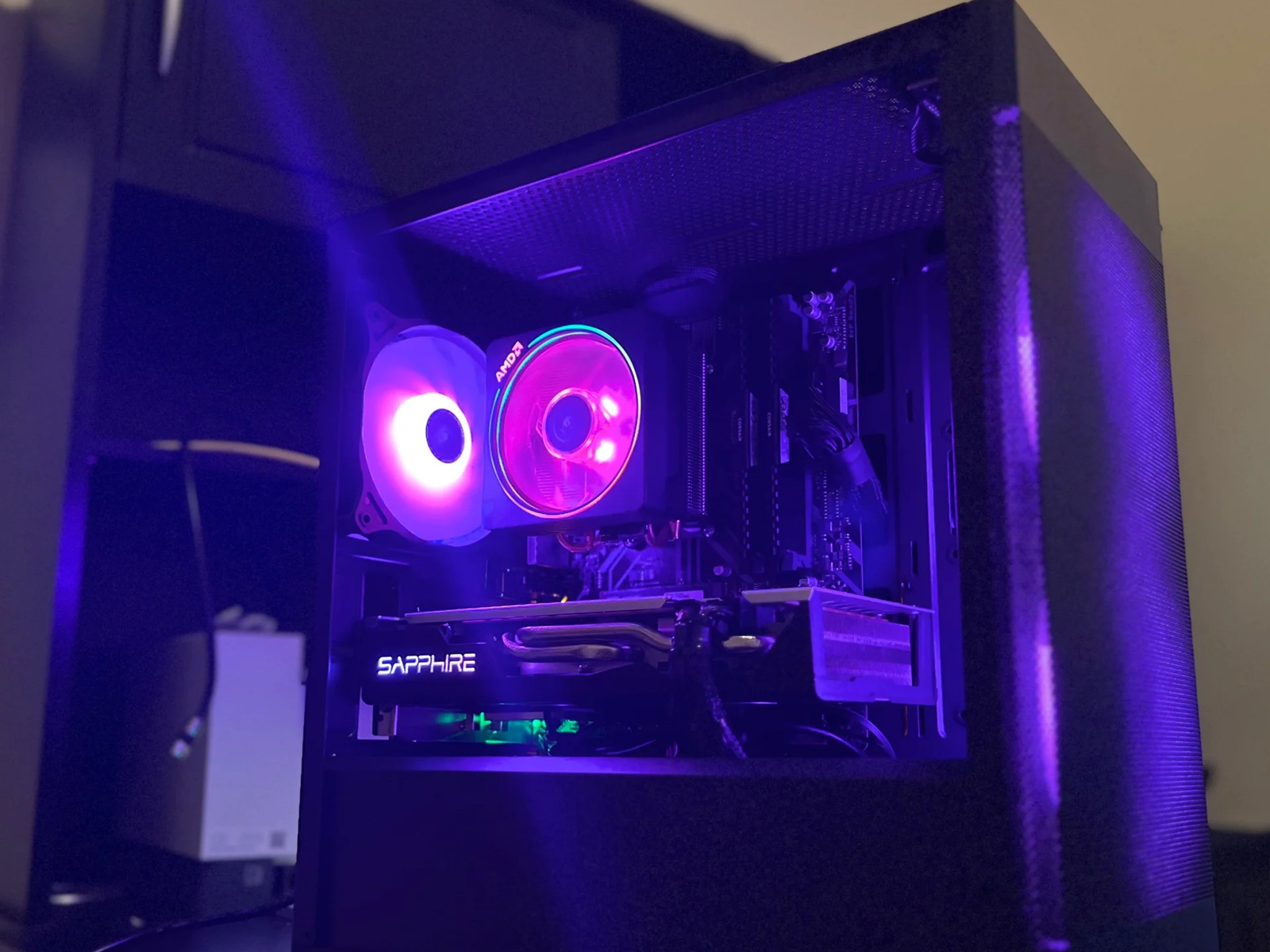 AMD Ryzen 7 2700x + rx 580 8gb +16 gb ram|| Gaming computer
