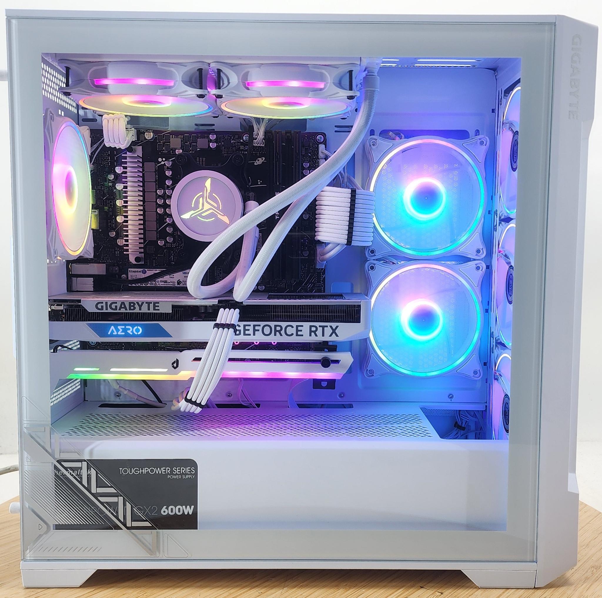 Gaming PC Ryzen 5 7600X 16GB RAM 500GB SSD RTX 4060 8GB Windows 11 Computer