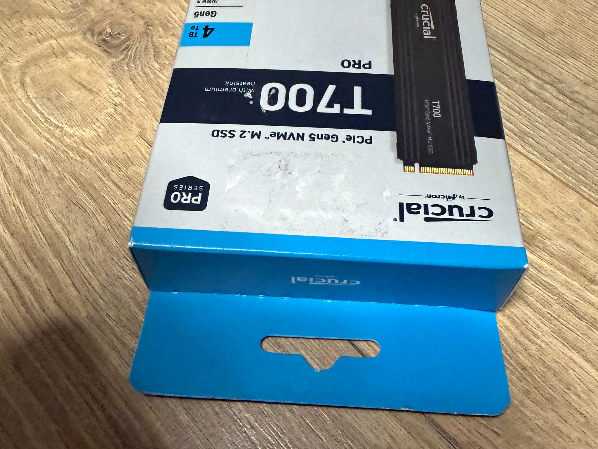 4TB Crucial T700 Pro - Gen5 NVMe