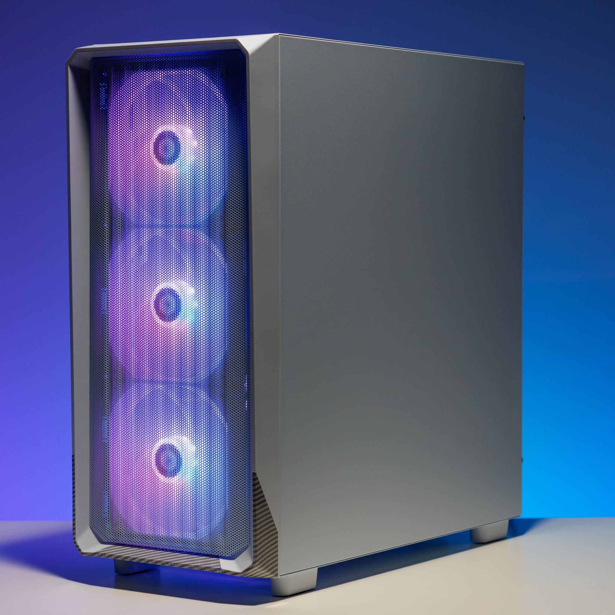 All White Gaming PC | Ryzen 7 | RX 9070 XT | 32GB DDR5 RAM | 1TB Samsung m.2 SSD | ARGB