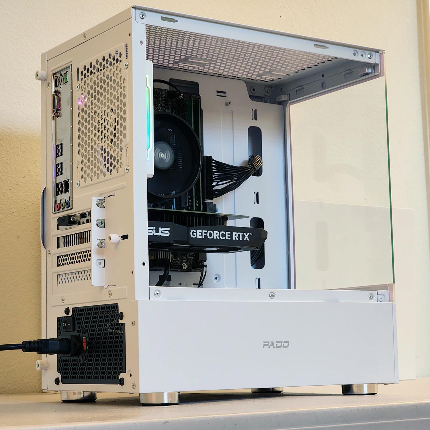 🧊 RTX 3050, Ryzen 3200G, 16GB DDR4, 512GB SSD, WIFI & BT, Starter RTX Gaming PC!