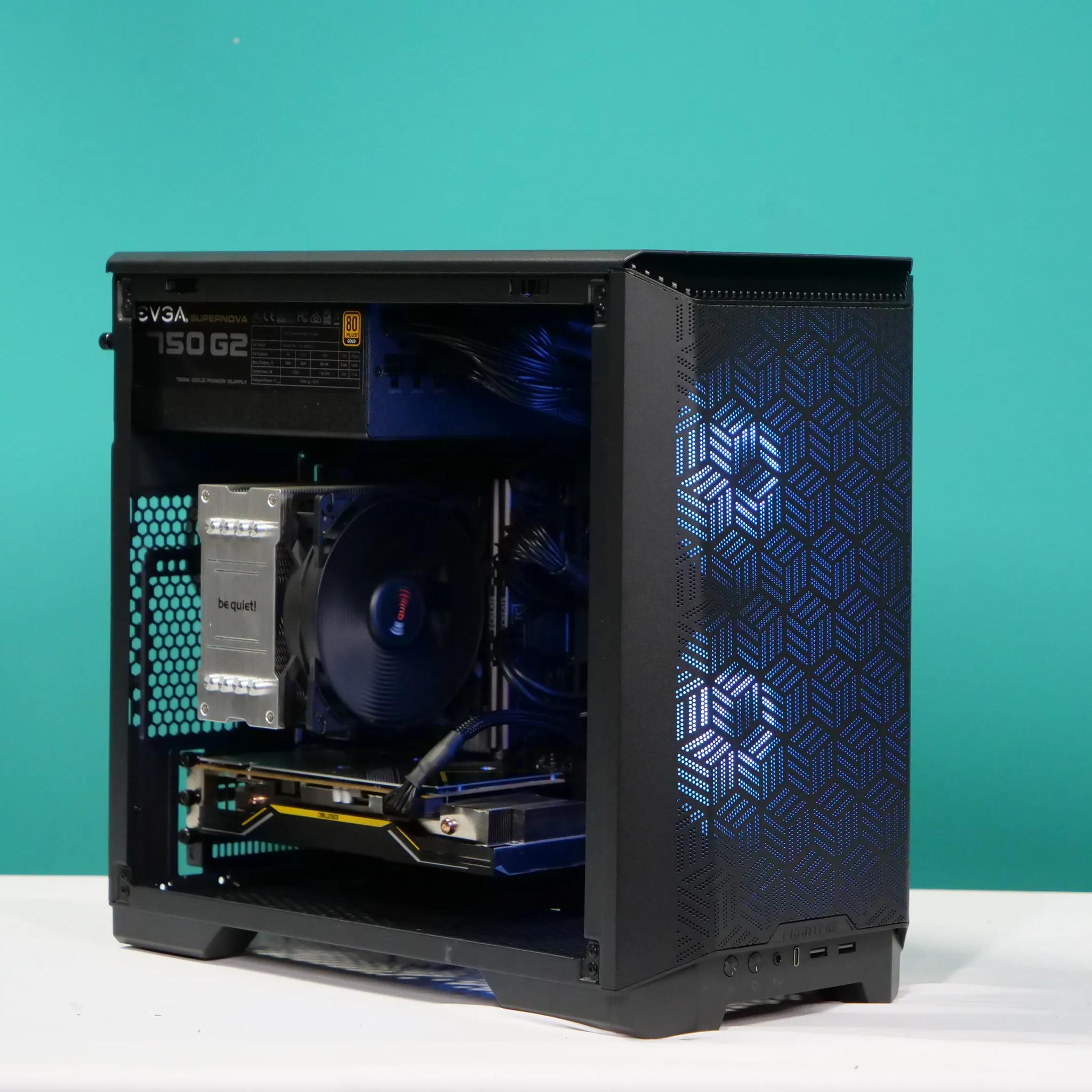 UCW Ready to Play "House of the Ryzen Sun" ITX build. (Ryzen 7 2700x+RX 5500 XT+16gb) Free Ship!