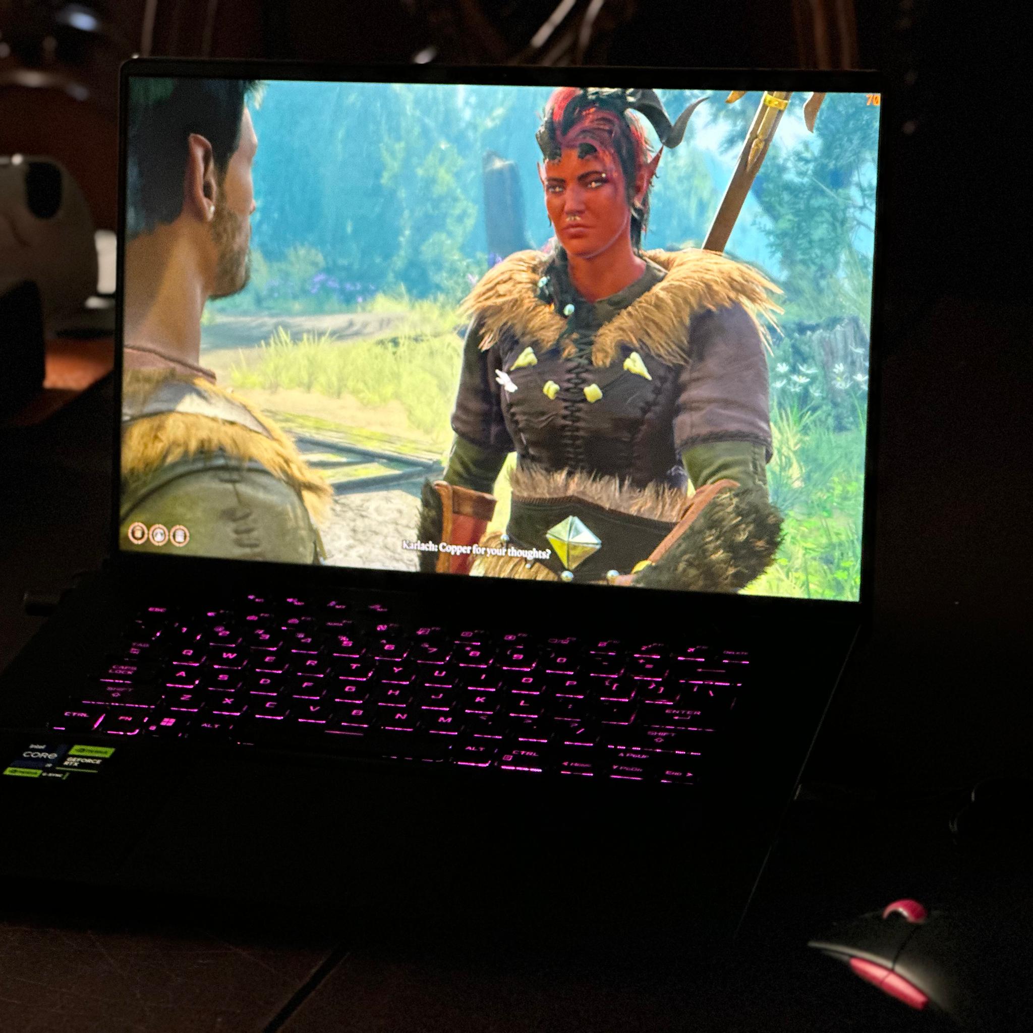 ASUS ROG Zephyrus M16 16” 240Hz 1600p RTX 4070 13900H 32GB Gaming Laptop w/ Mouse and Bag