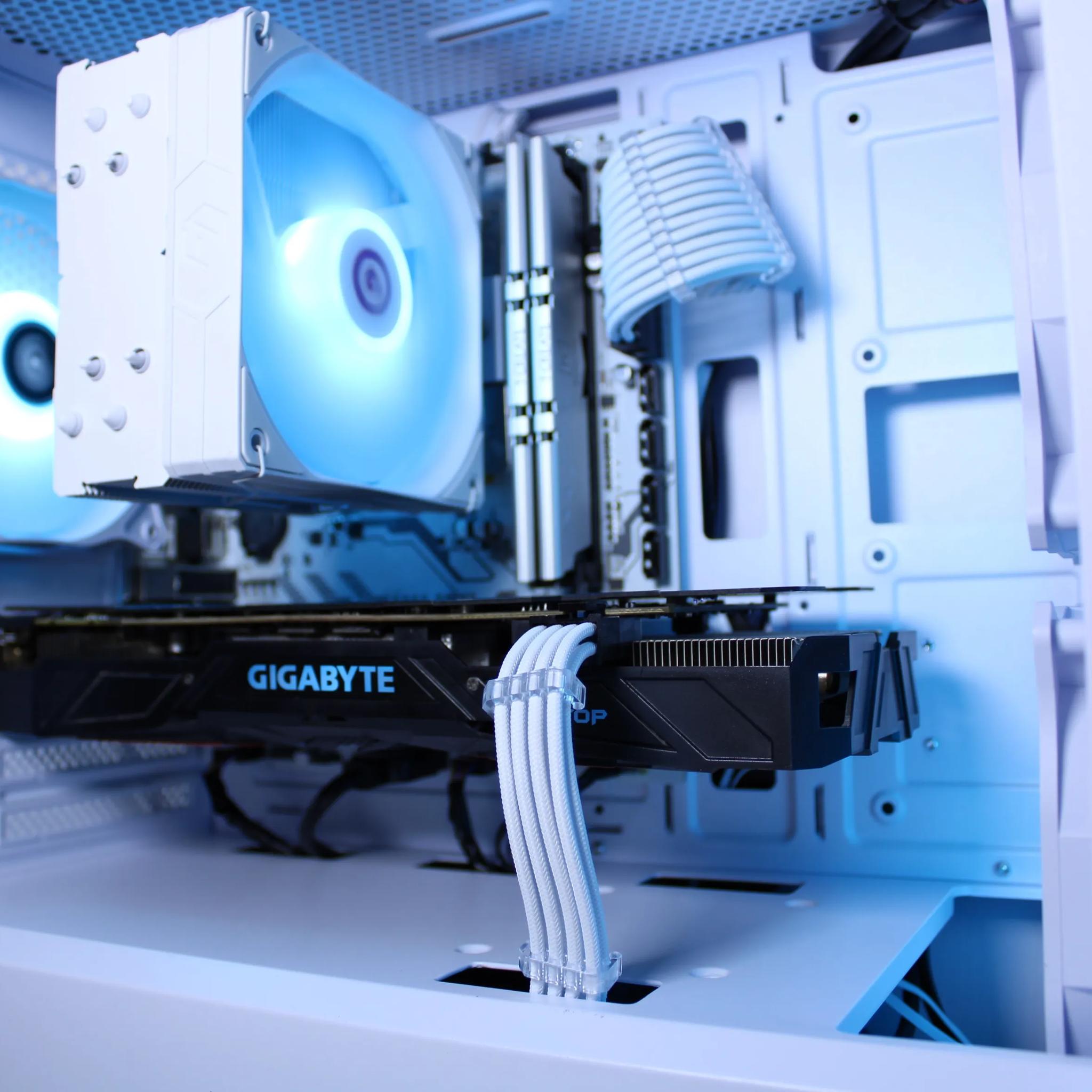 ⚪⚫⚪ Gaming PC! | GTX 1070 TI | Ryzen 5 2600 | 16GB DDR4 Ram | 1TB NVMe | Win 10 Activated | WiFi