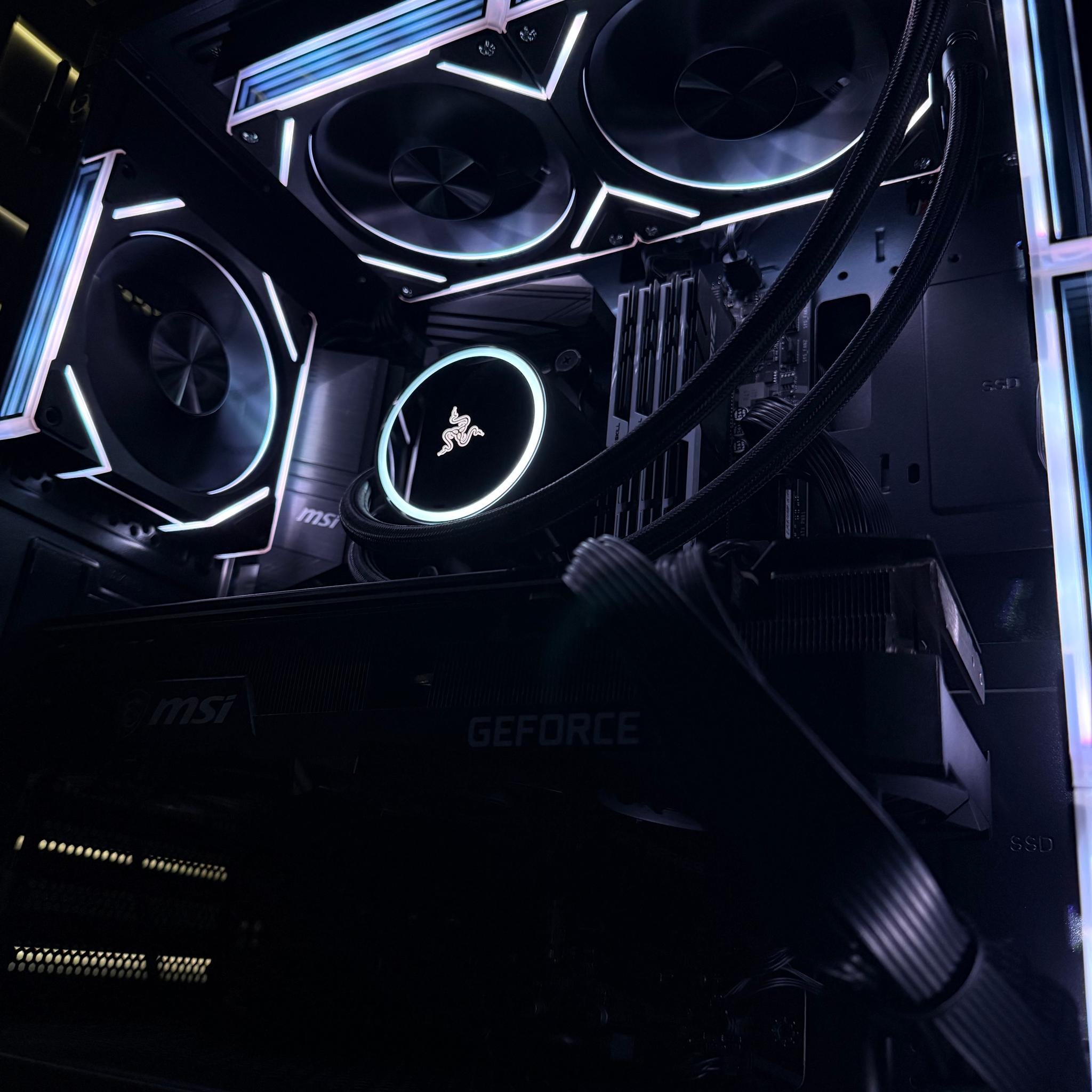 High-End Gaming PC | RTX 3080 Ti | Ryzen 9 5900XT | Wood Panel Case