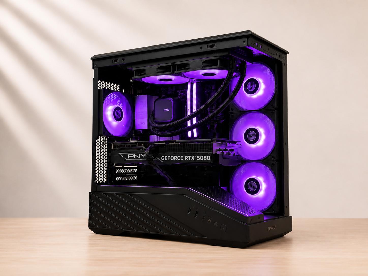 NEXUS ULTRA | RTX 5080 • 9800X3D • 64GB DDR5 • 2TB NVMe | Gaming + AI