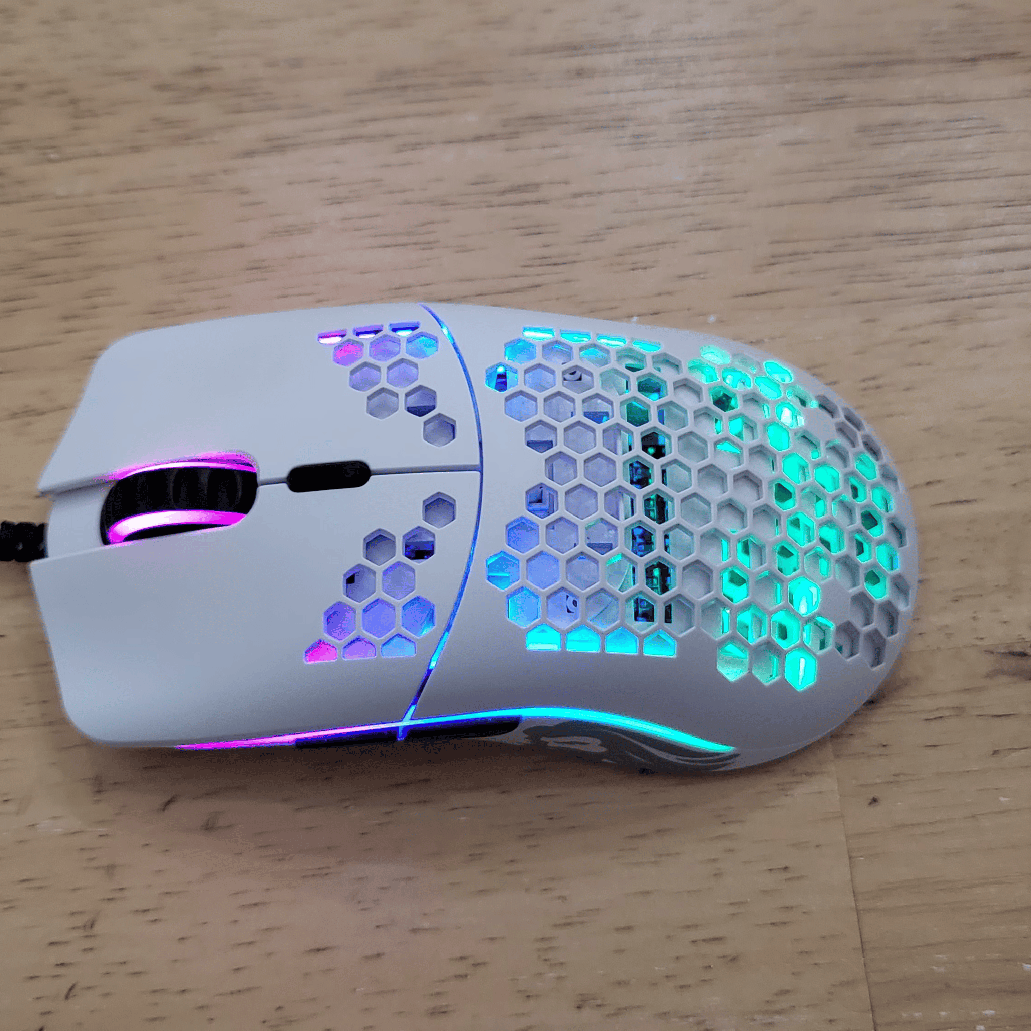 Glorious Model O with Upgraded Accessory Cable