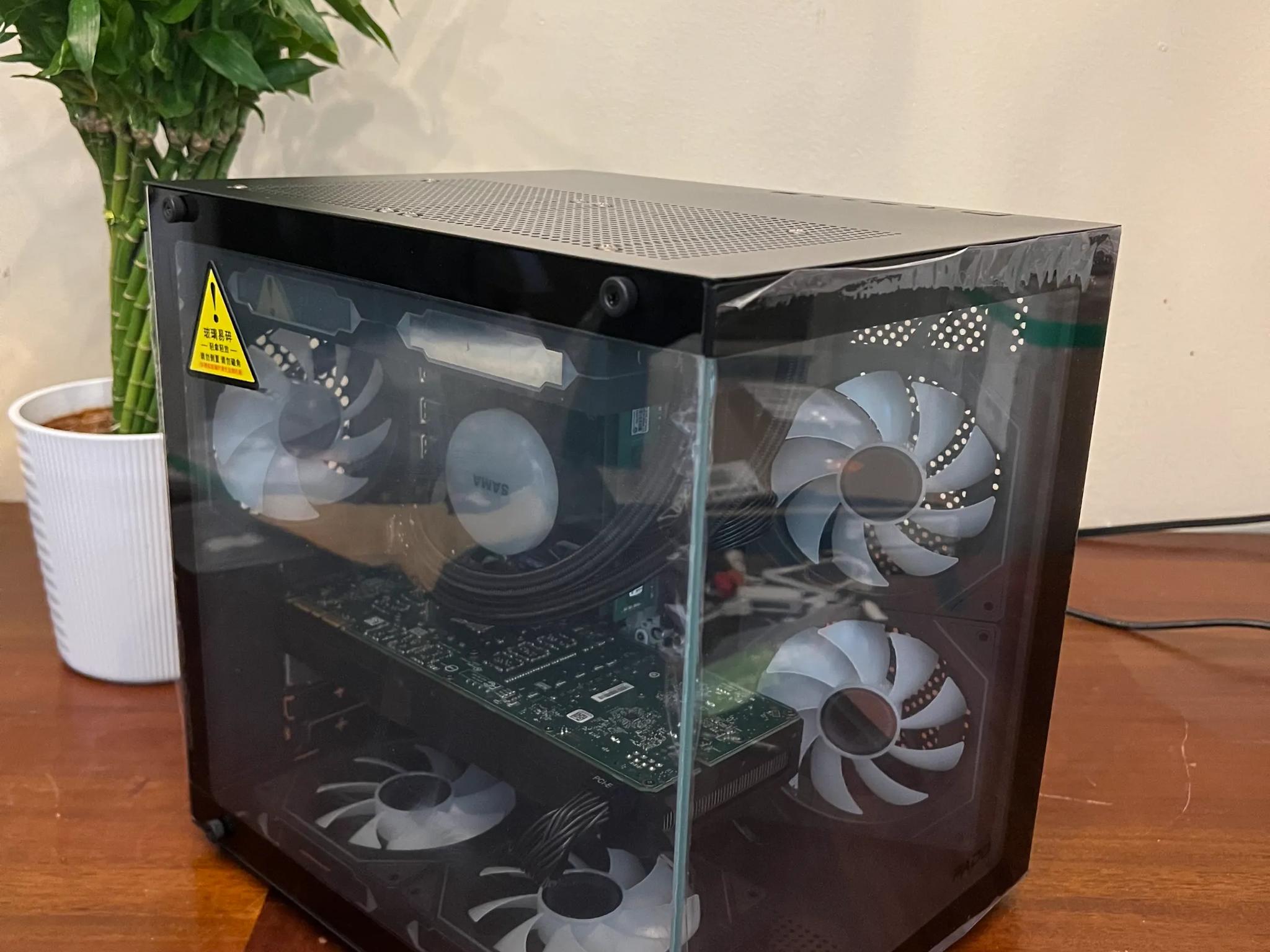 Water Cooled Intel 10 Core Gaming PC GTX 1080 1tb NVME SSD 32GB RAM WIFi WINDOWS 11 Pro