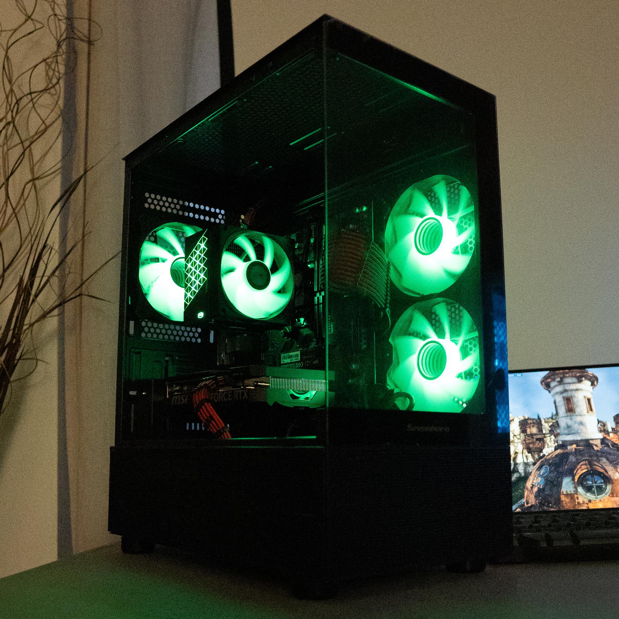 🩸⚫ | MSI RTX 4060 Ti | RYZEN 5 7500F | 16GB DDR5 RAM | 1TB NVME SSD | Ruby Rocket 4.0