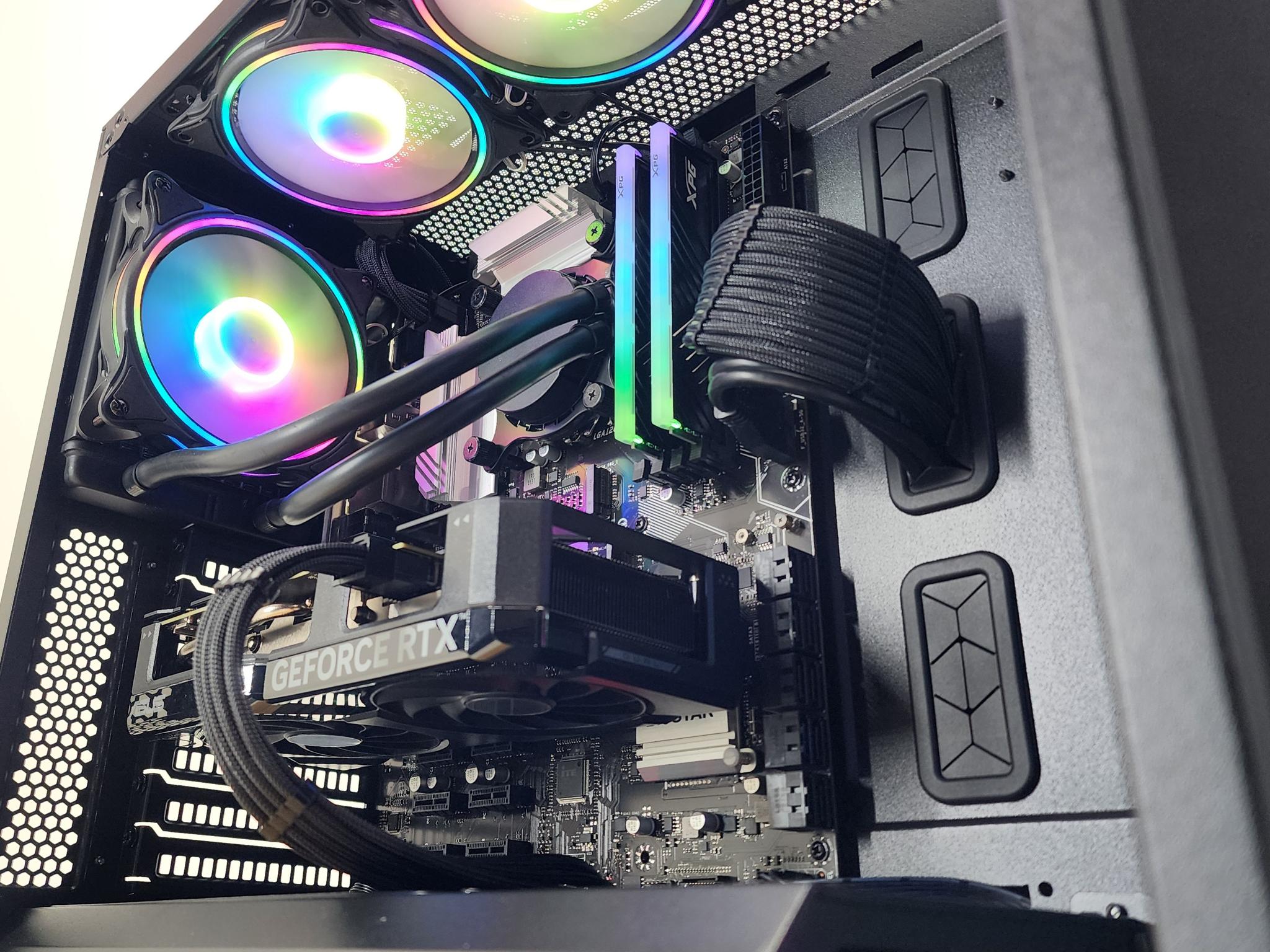 Gaming PC i7-11700KF 16GB RAM 1TB SSD RTX 4060 8GB Windows 11 Computer