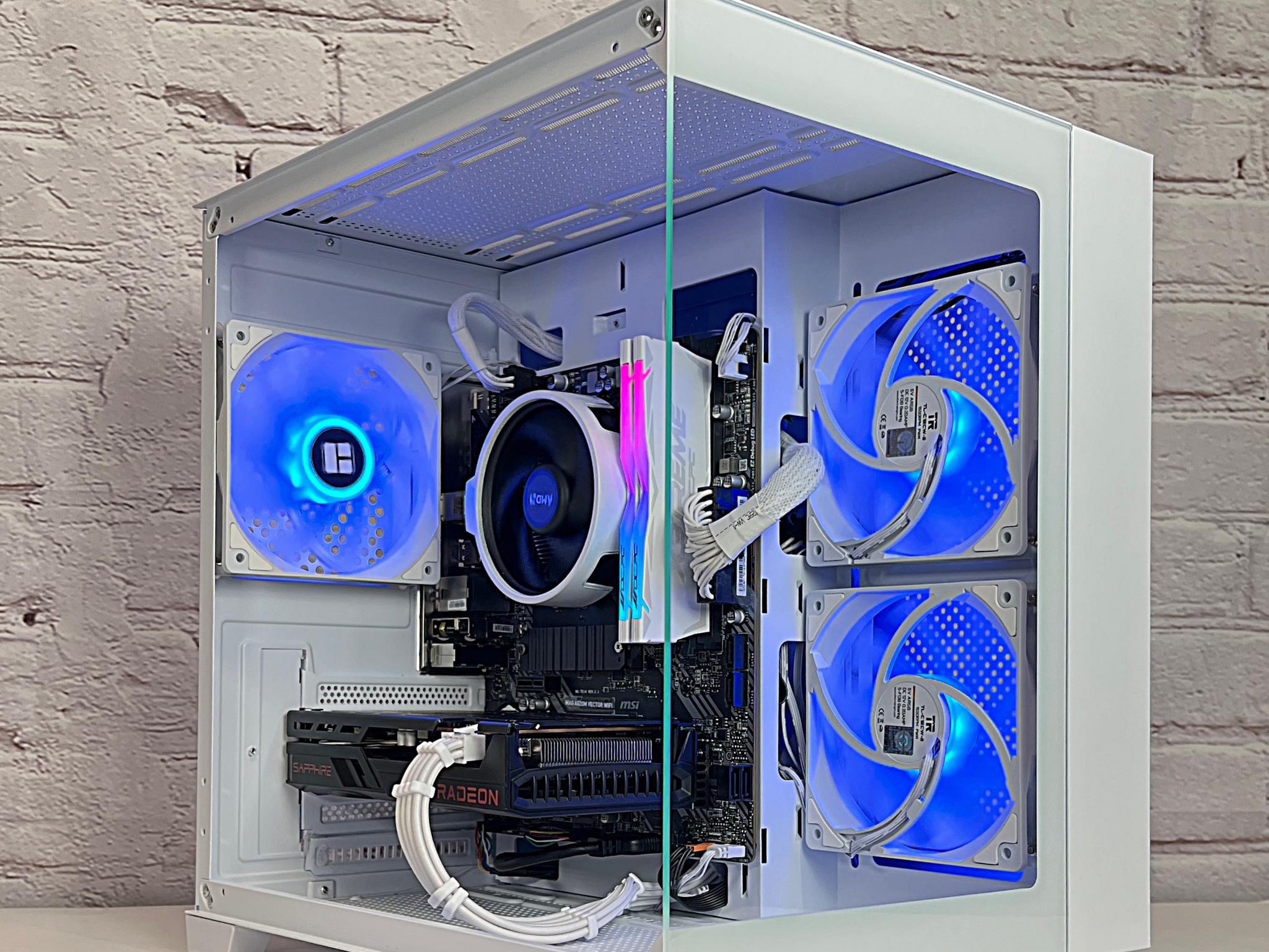Ryzen 5 3600 RX 6600 16GB RAM 1TB M.2 Wifi 5 Bluetooth Window 10 Gaming PC