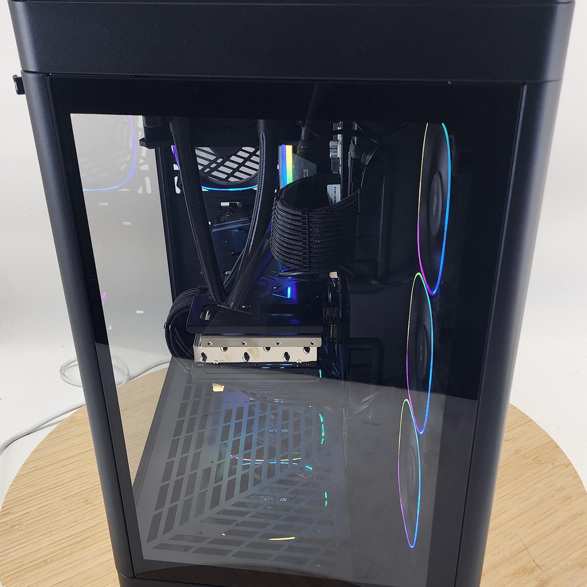 Gaming PC Ryzen 9 9900X 48GB RAM 2TB SSD RX 7900 XTX 24GB Windows 11 Computer
