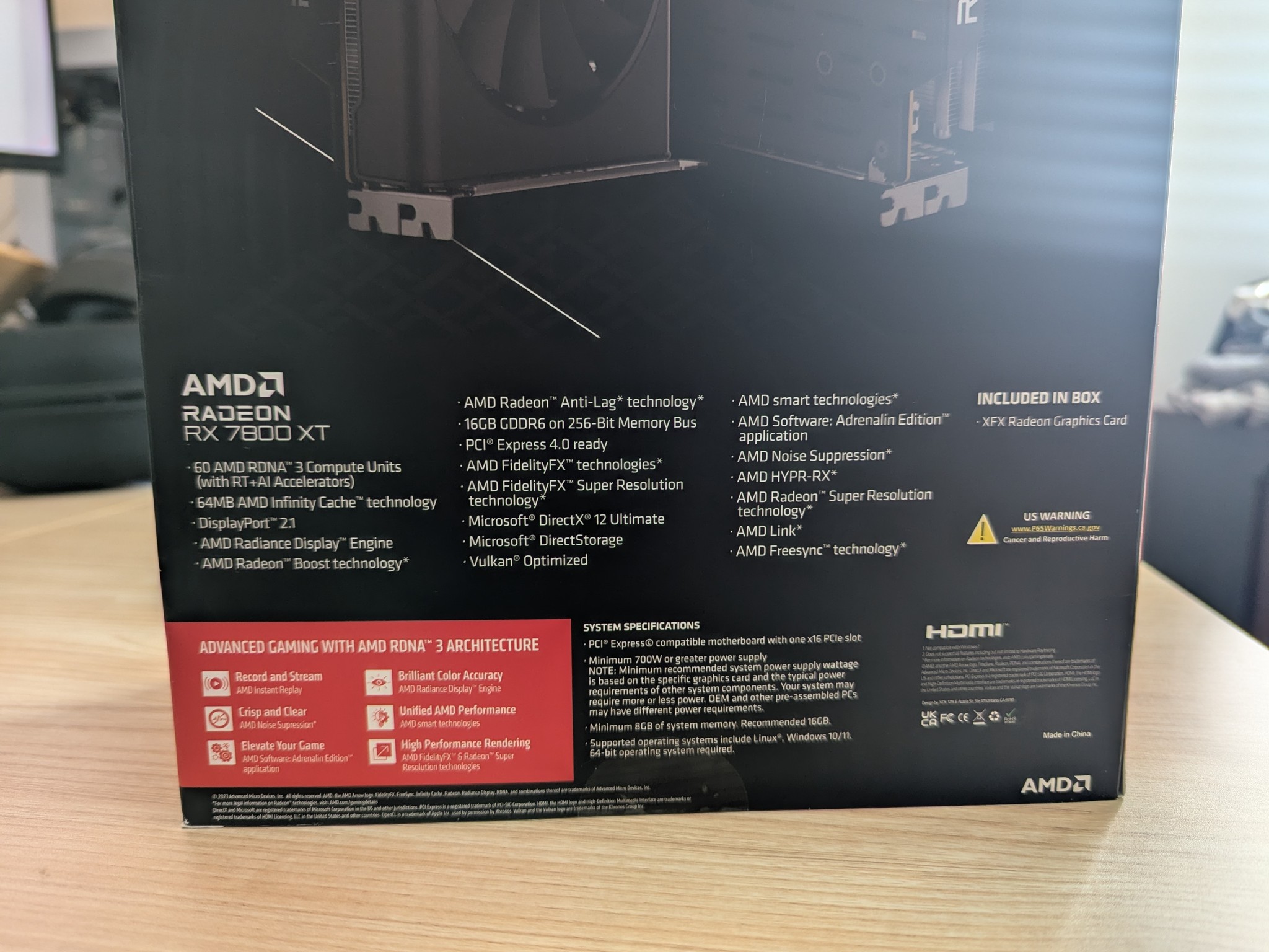 7800 XT (XFX SPEEDSTER QICK319 Radeon RX 7800 XT)