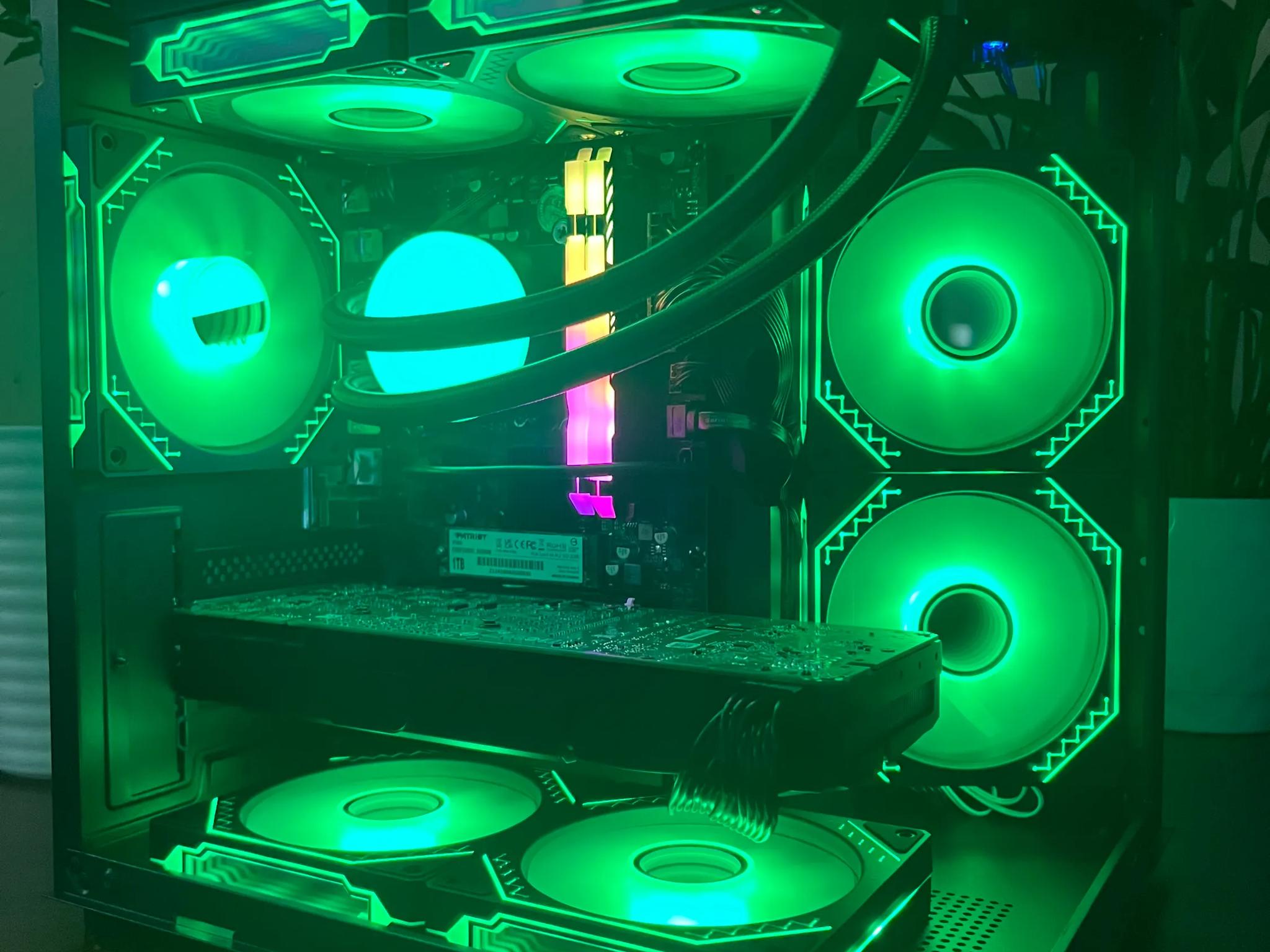 Water Cooled Gaming PC Intel I7, Nvidia GTX 1080 8gb, 2TB Storage, 32GB RAM, WINDOWS 11
