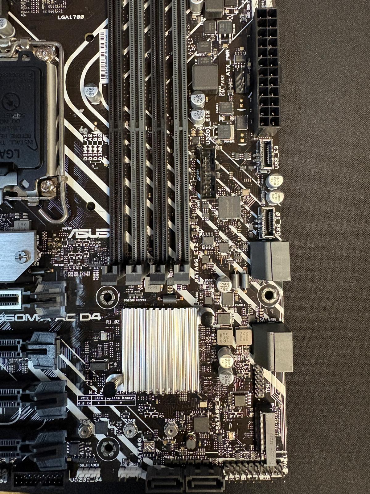 USED & FUNCTION GOOD - Asus Prime B660M-A AC D4