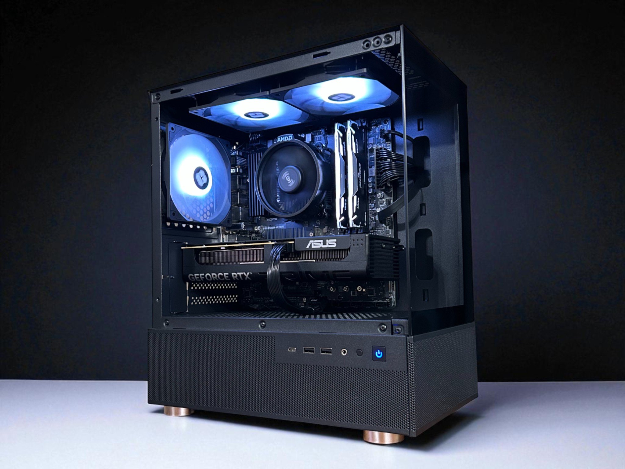* BLACK FRIDAY SALE * RTX 5060 8GB | Ryzen 5 5600X | 32GB DDR4 | 1TB NVMe | The Officer RTX V2