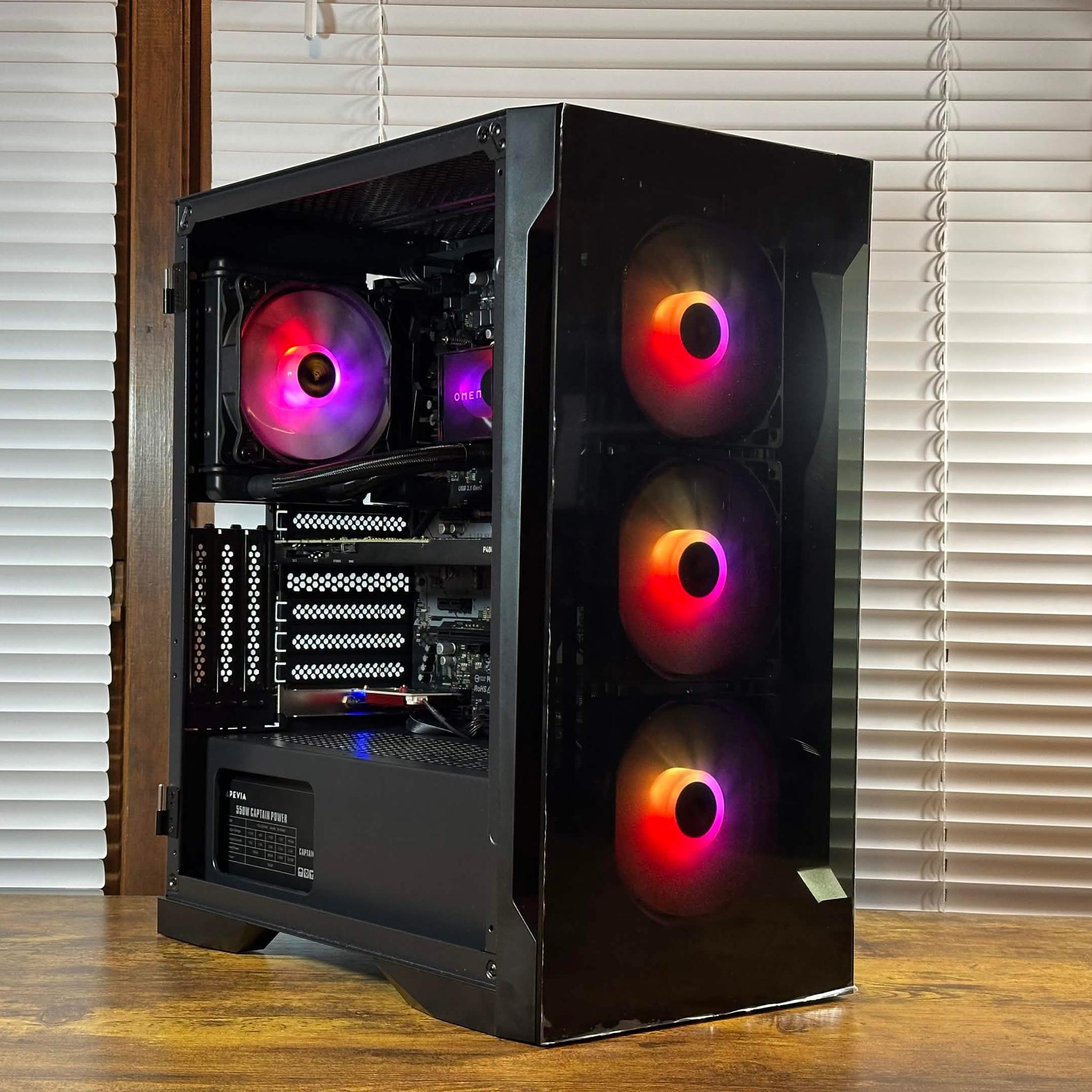 Nvidia P4000 8GB | Intel i5 8500 | 16GB DDR4 | 500GB SSD | Win11 | WIFI | 1080P Budget Gaming PC