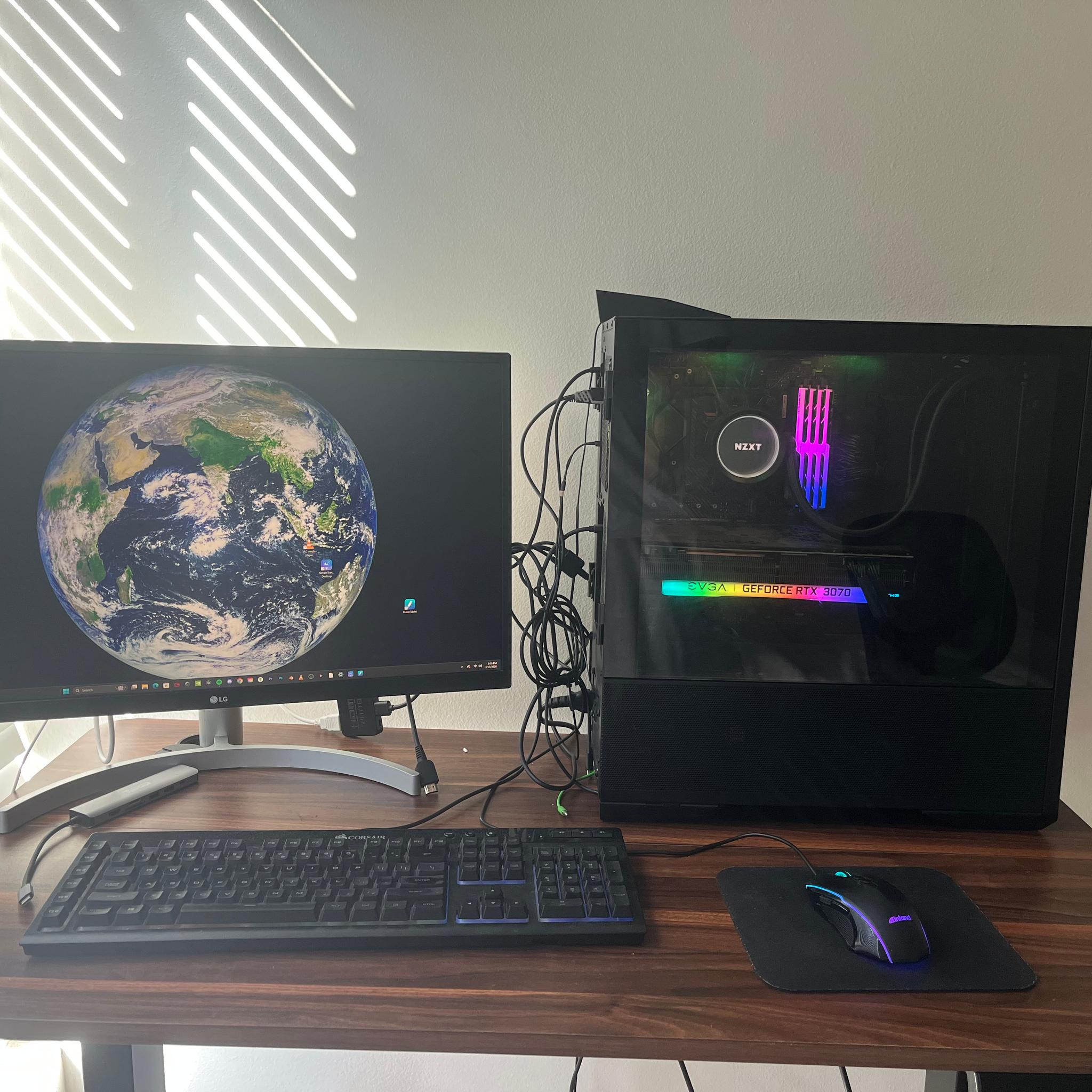 High-End Custom Built Gaming PC - AMD Ryzen 9 5900X, RTX 3070, 64GB RAM, 6.5TB Storage