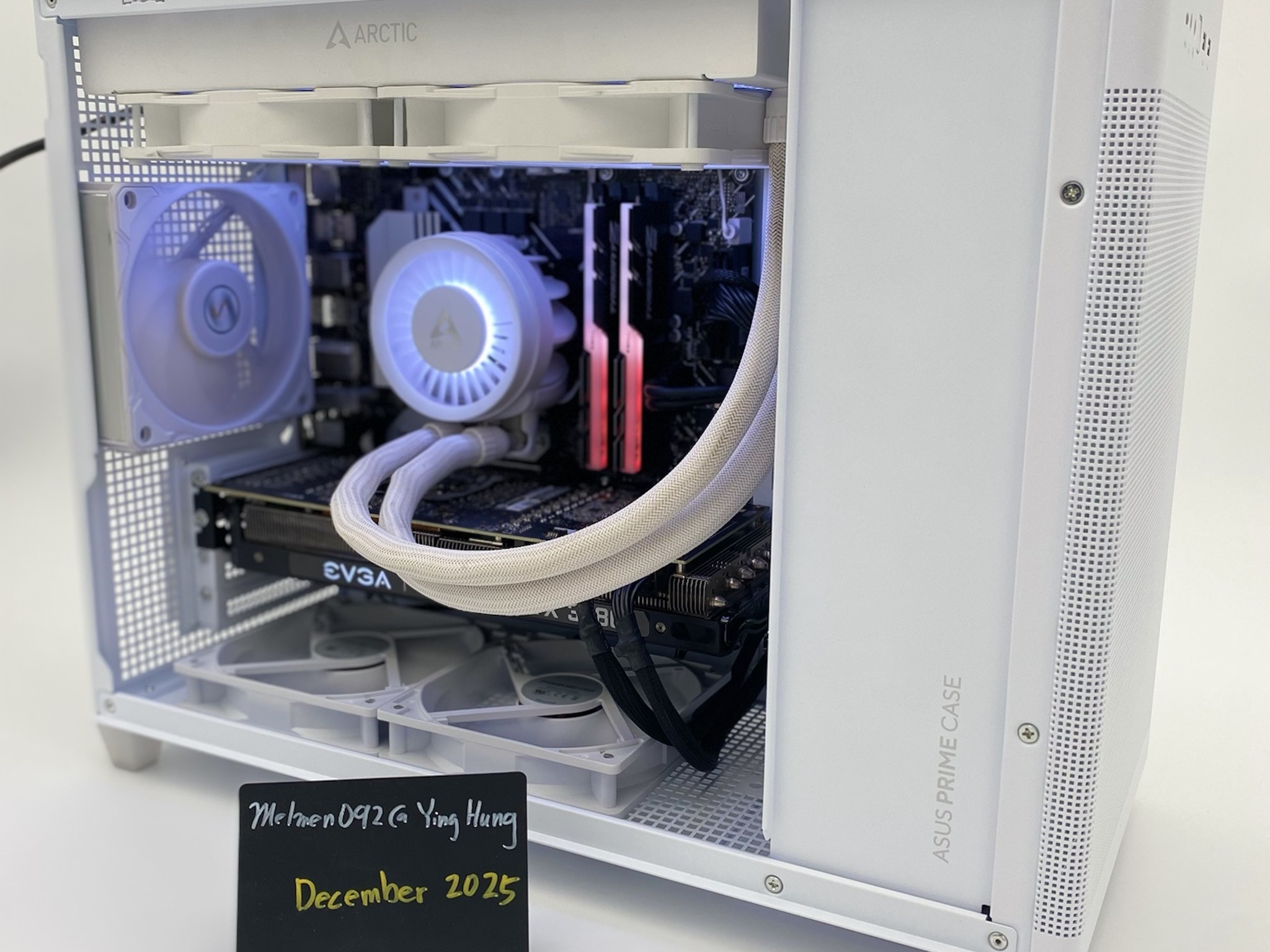 4K StartUp WhiteRock | i7-12700F | 3080 | DDR4 16GB | 1TB Storage