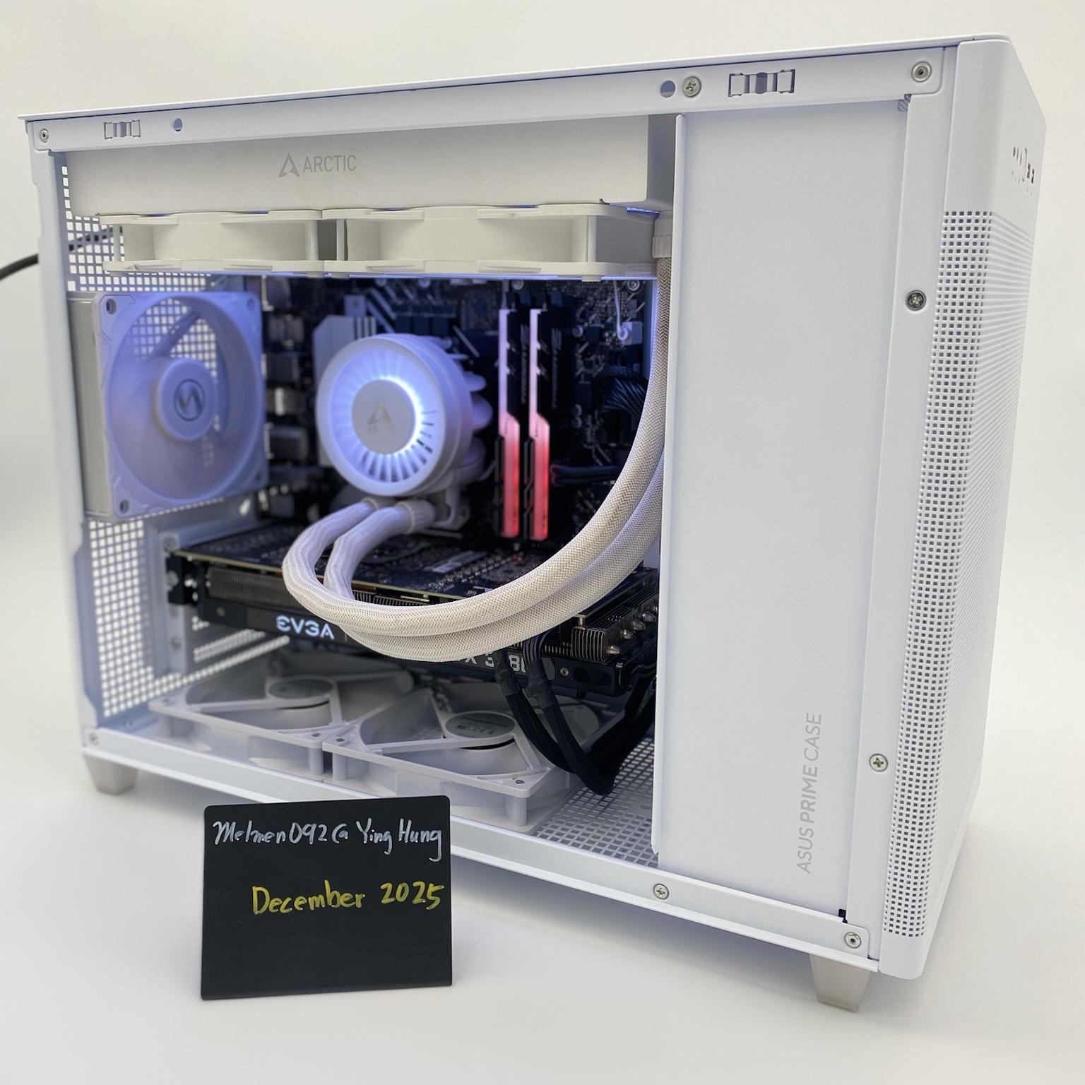 4K StartUp WhiteRock | i7-12700F | 3080 | DDR4 16GB | 1TB Storage