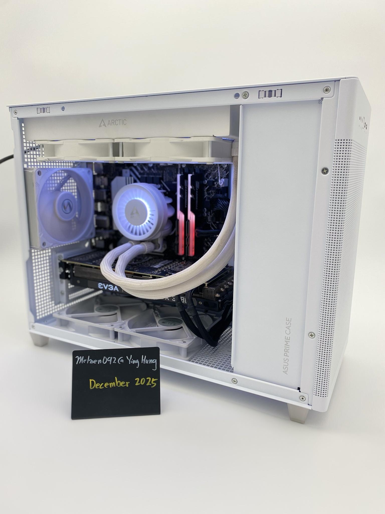 4K StartUp WhiteRock | i7-12700F | 3080 | DDR4 16GB | 1TB Storage