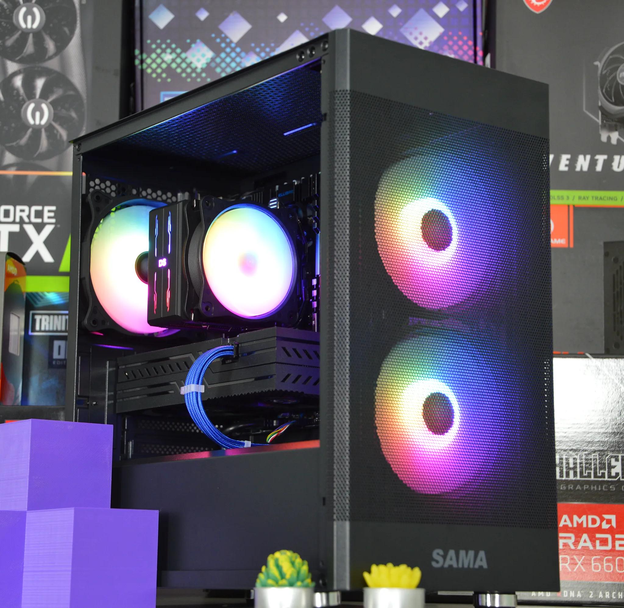 🔵⚫️| RX 580 8GB | INTEL XEON E5 2670 V3 | 16GB DDR4 RAM | 1TB NVME SSD | Midnight Cobalt |
