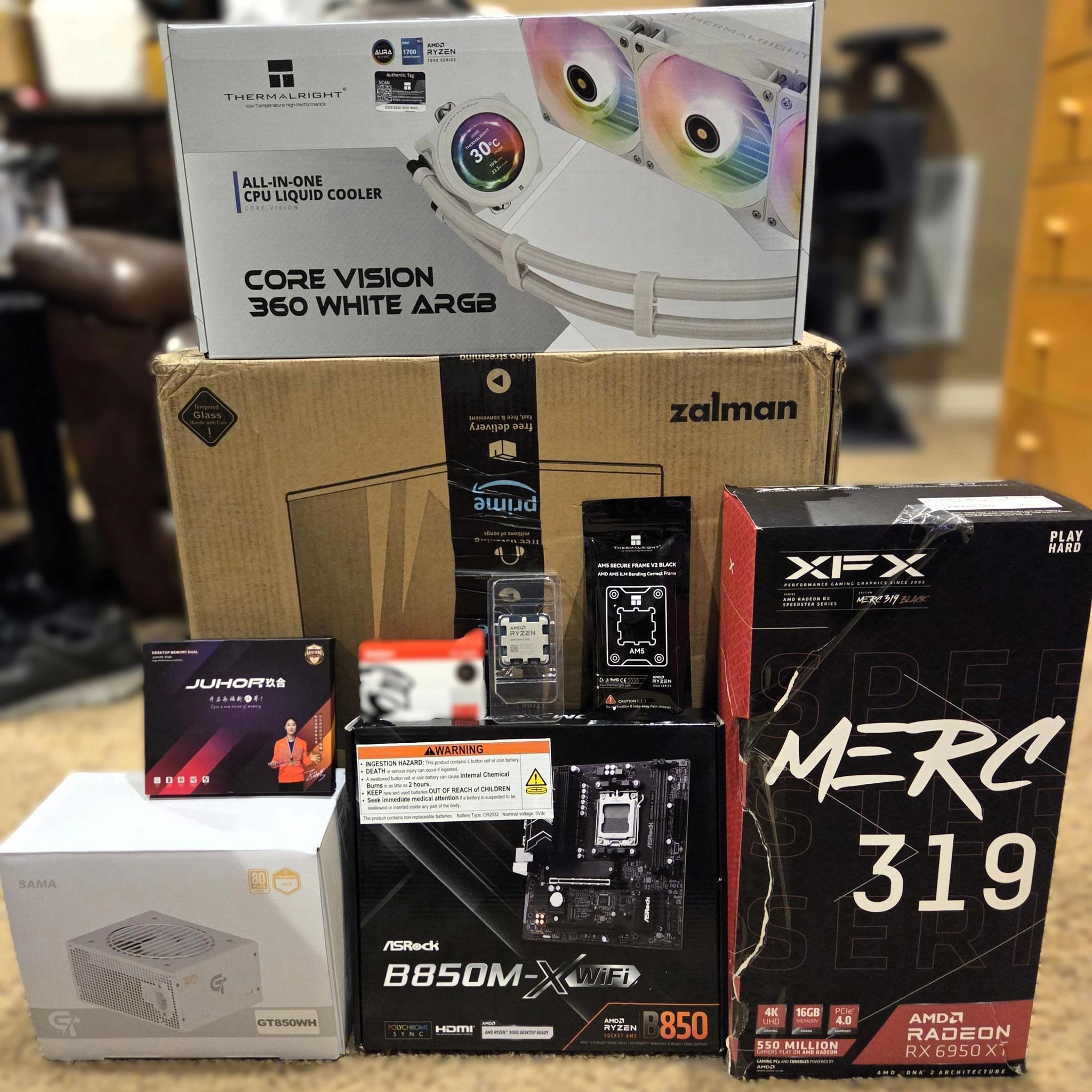 🍪🥛 Oreos in Milk! 🍪🥛Ryzen 7 7700 | RX 6950 XT | 32GB DDR5 | LCD AIO | 1TB NVMe 🍪🥛