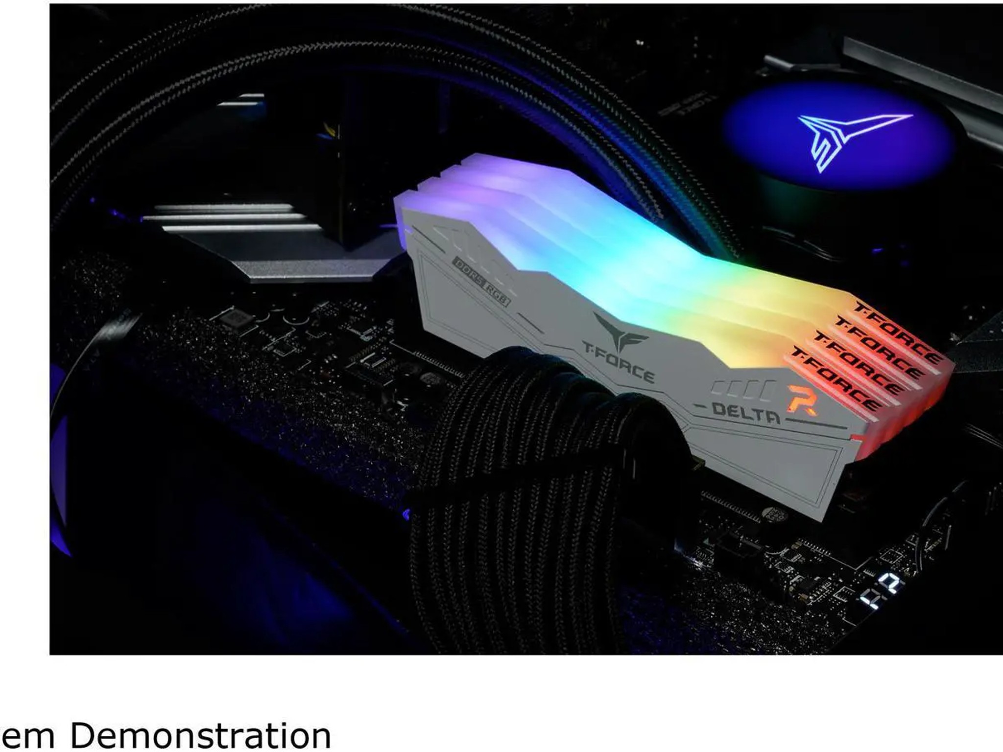 T-FORCE DELTA RGB DDR5 WHITE KIT 16GB (2X8GB) BRAND NEW