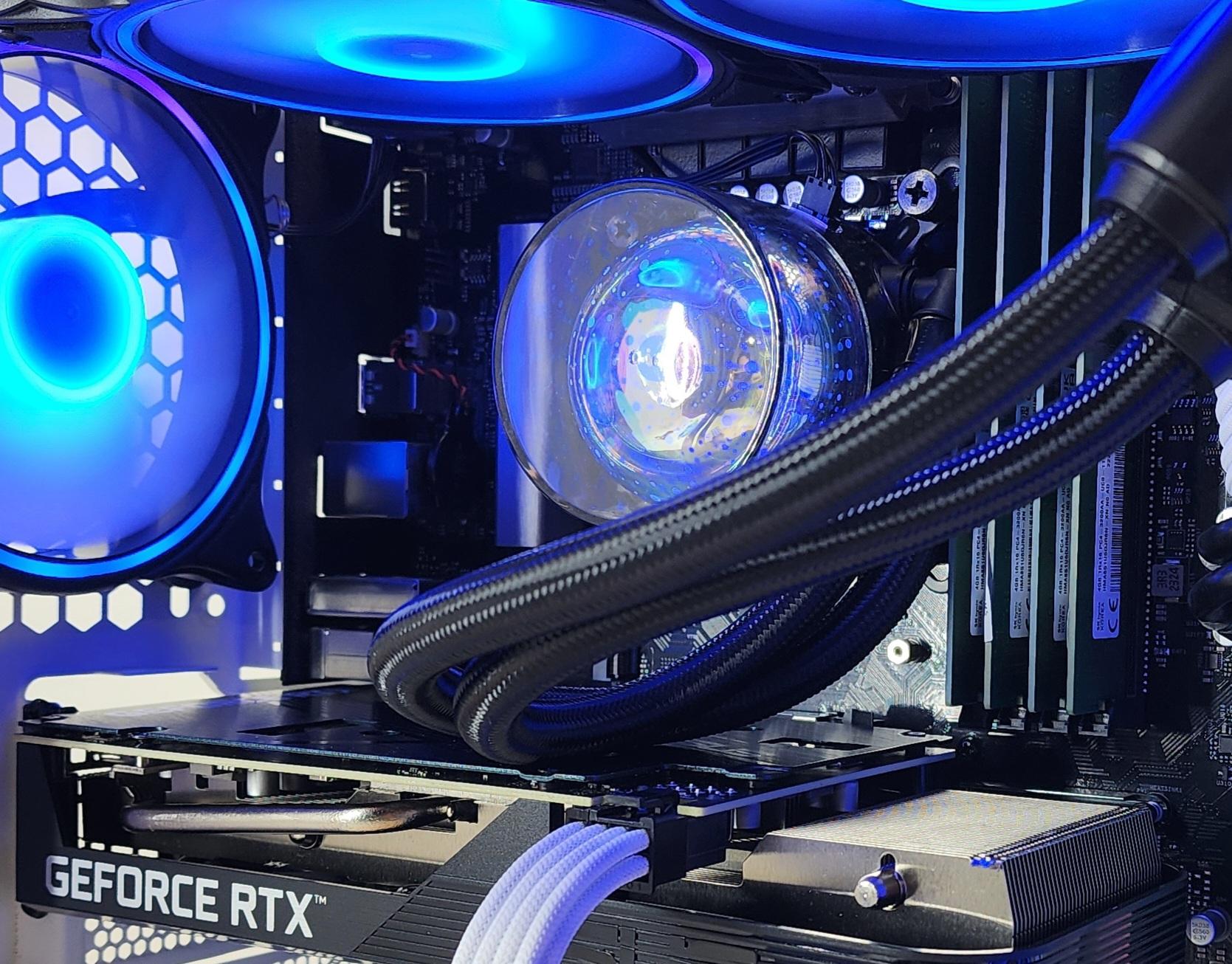 Gaming PC i7-10700K 16GB RAM 1TB SSD RTX 3070 8GB Windows 11 Computer