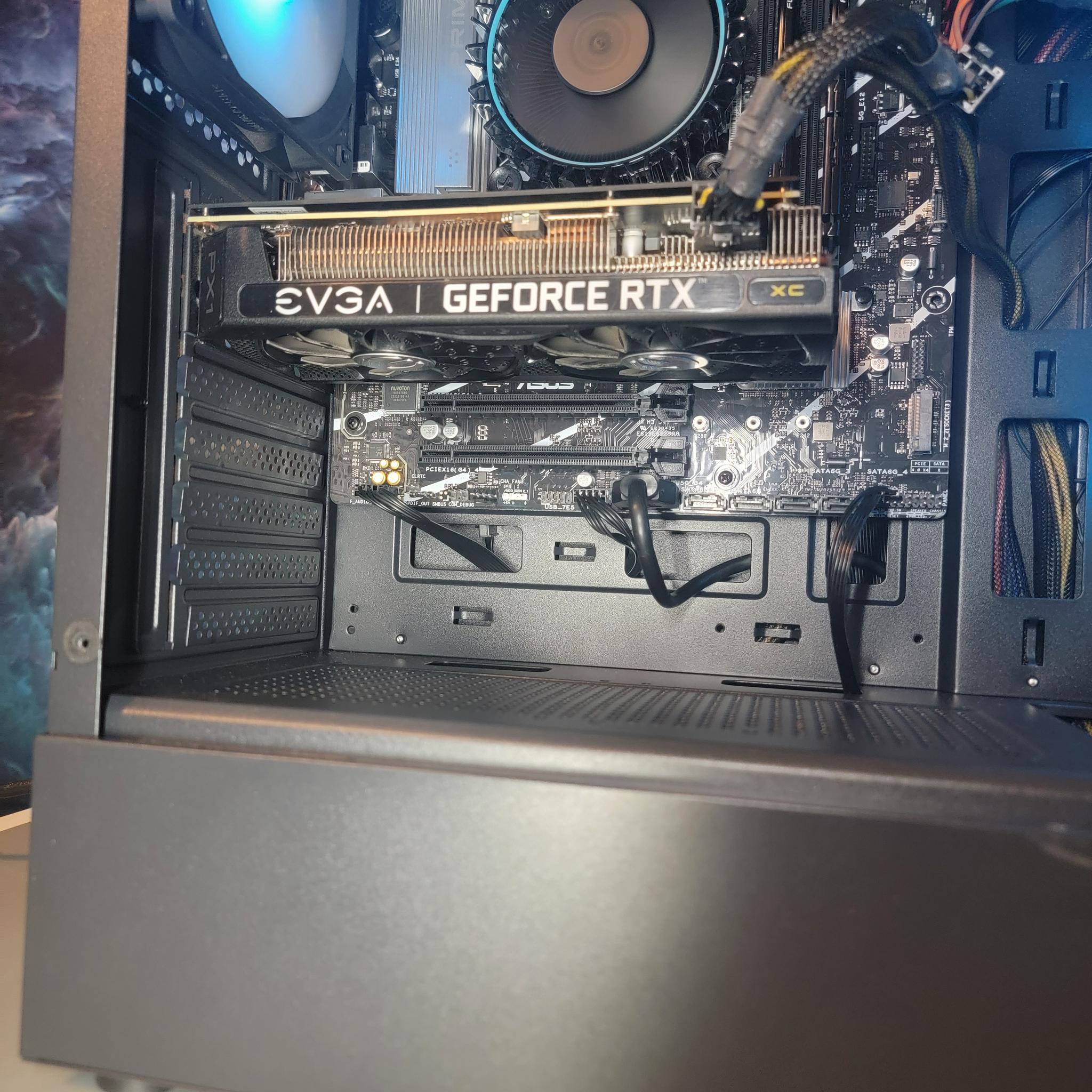 EVGA RTX 3060 12GB + Intel Core i3 12100f PC Build #28