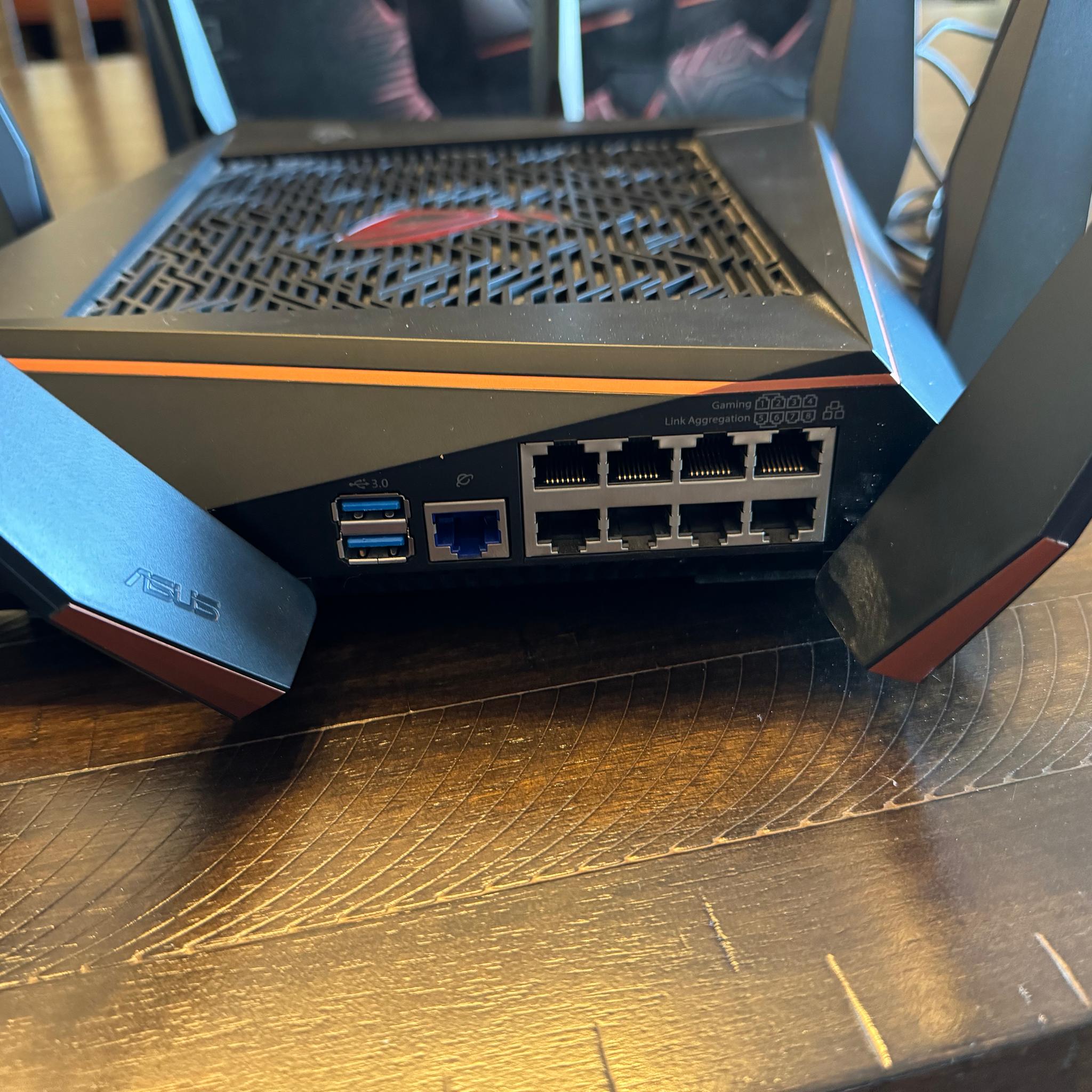 ROG Rapture GT-AC5300 Extreme Gaming Router with box