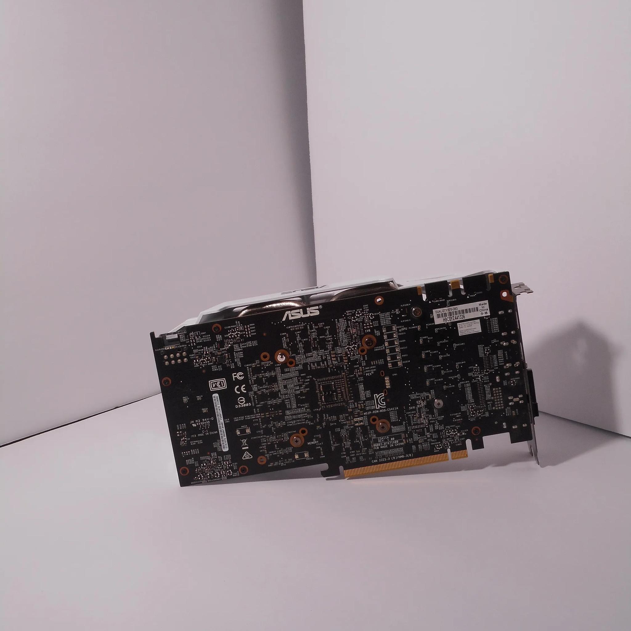 Asus Dual GTX 1070 OC 8GB