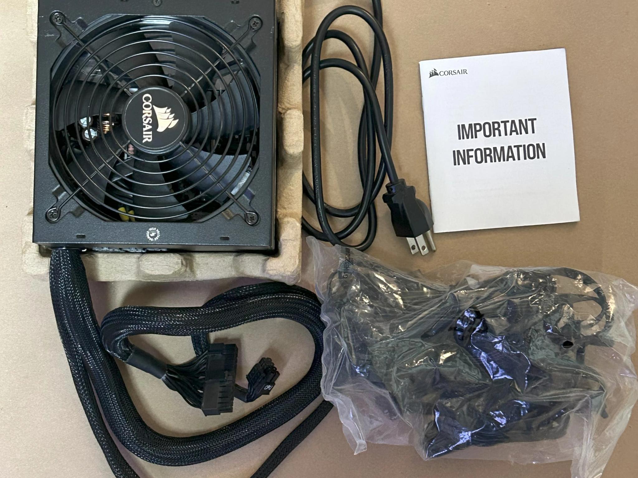 Corsair CXM 750 W 80+ Bronze Certified Semi-modular ATX Power Supply