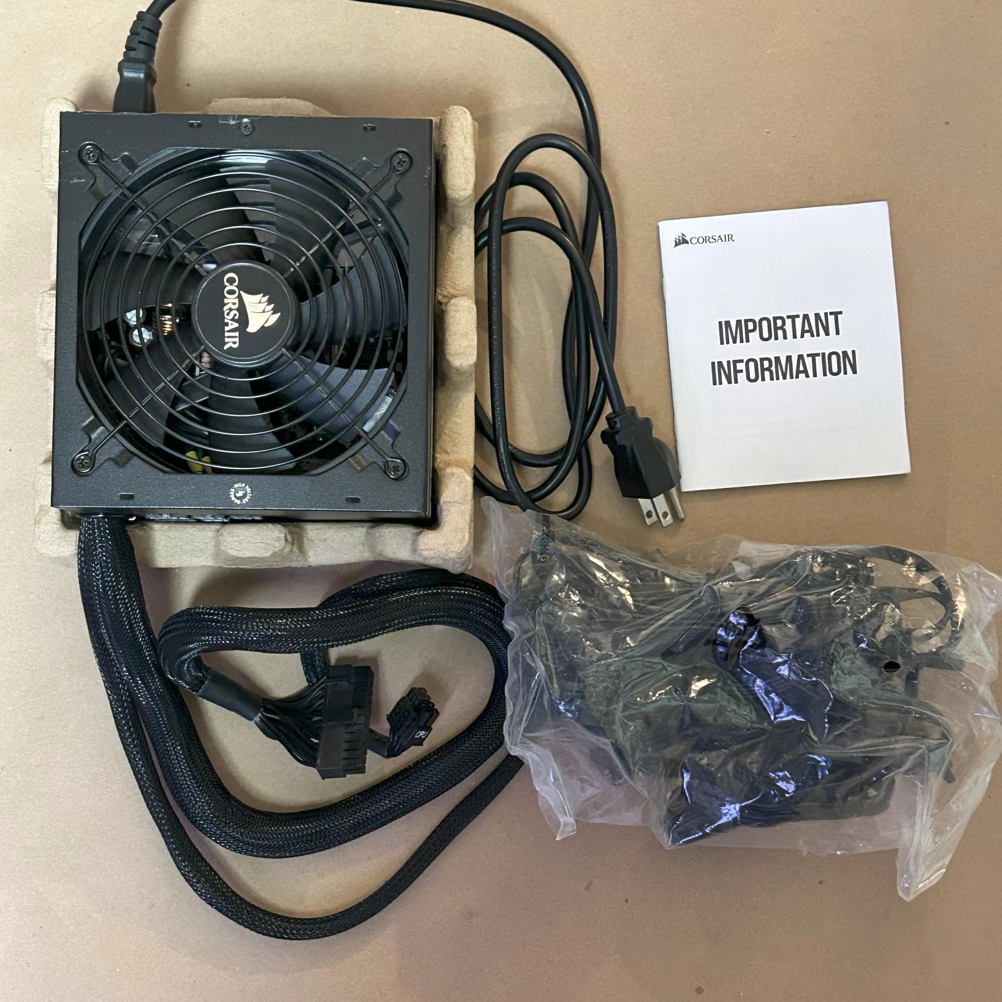 Corsair CXM 750 W 80+ Bronze Certified Semi-modular ATX Power Supply