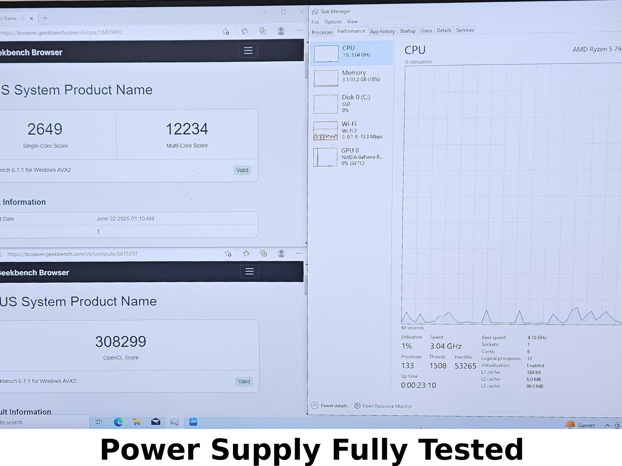 LIAN LI EG1000G 1000W Gold Power Supply