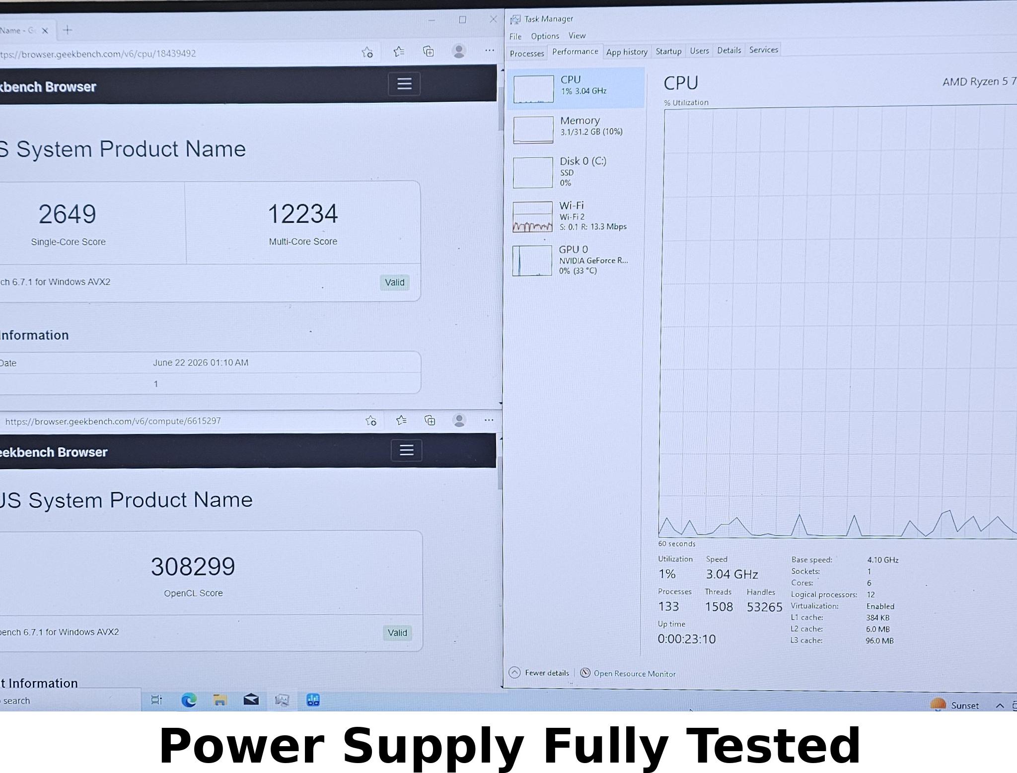 LIAN LI EG1000G 1000W Gold Power Supply