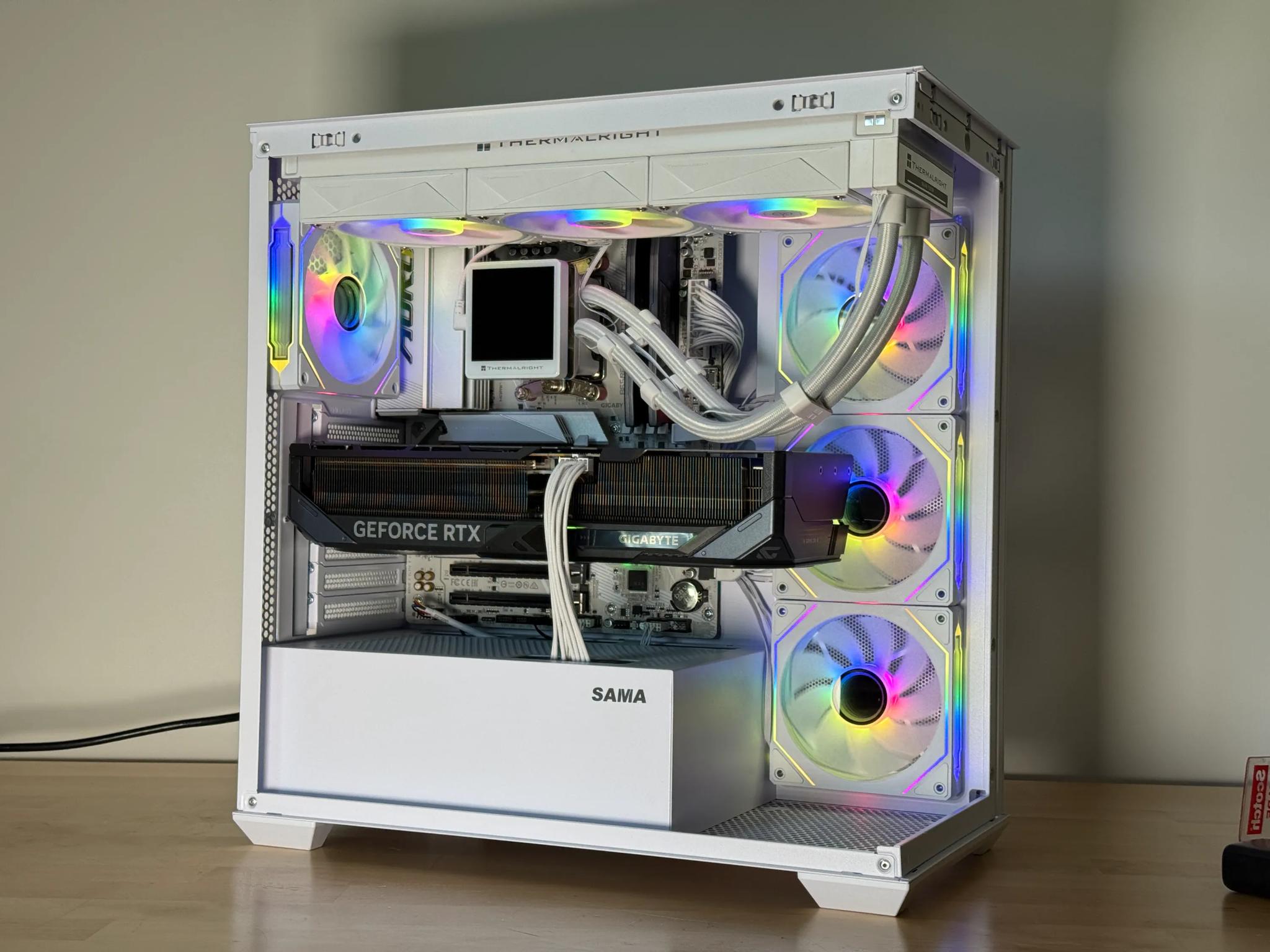 RTX 5090 Ryzen 9950x Gaming/Workstation Behemoth 96gb DDR5 4TB SSD