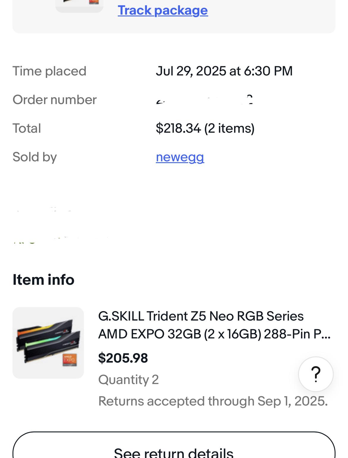 G.SKILL Trident Z5 32GB DDR5 RAM 2x16