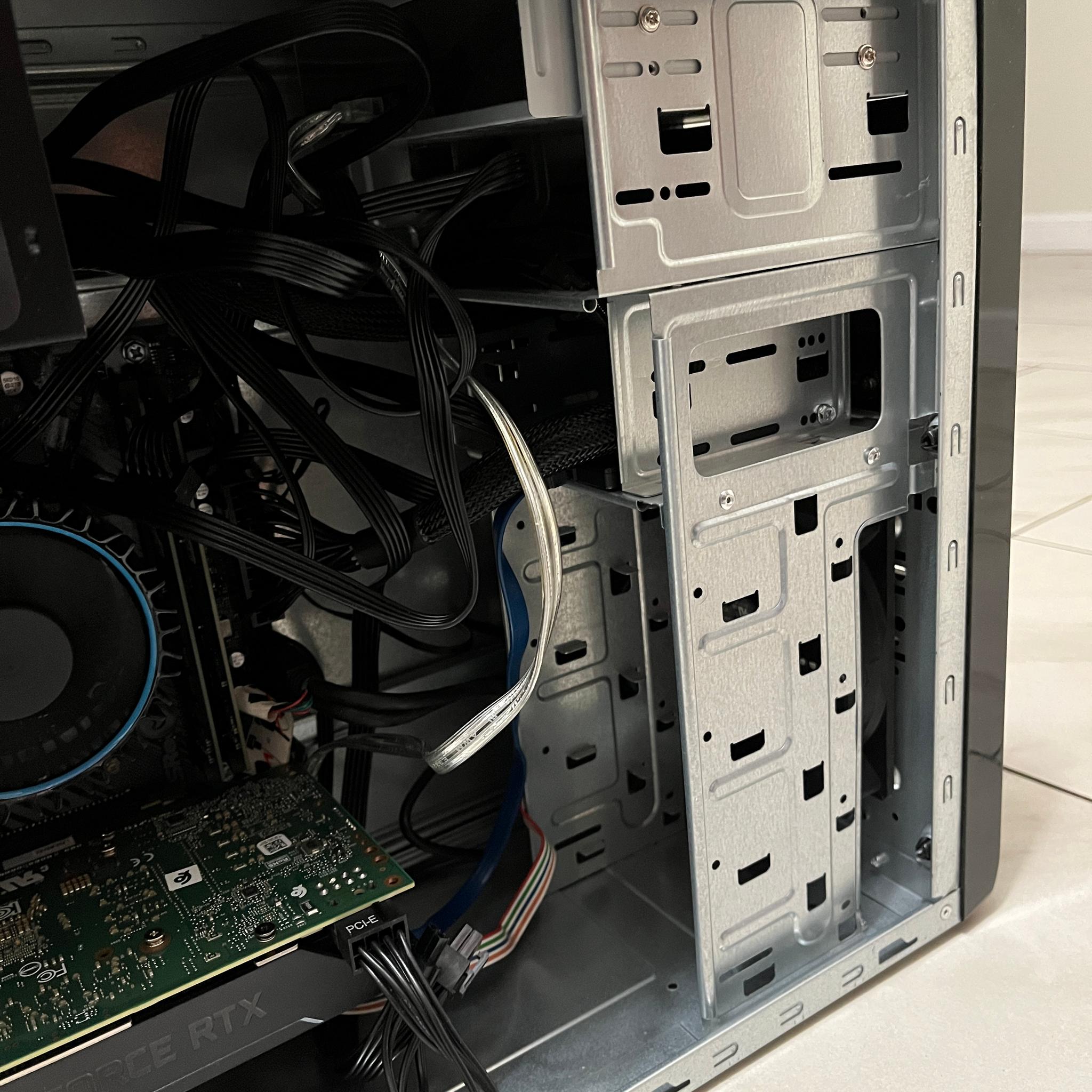 NVIDIA RTX 2060 SUPER, Intel Core i3-12100, 16GB RAM, 1TB SSD - Sleeper Office Gaming PC w/ Wi-Fi