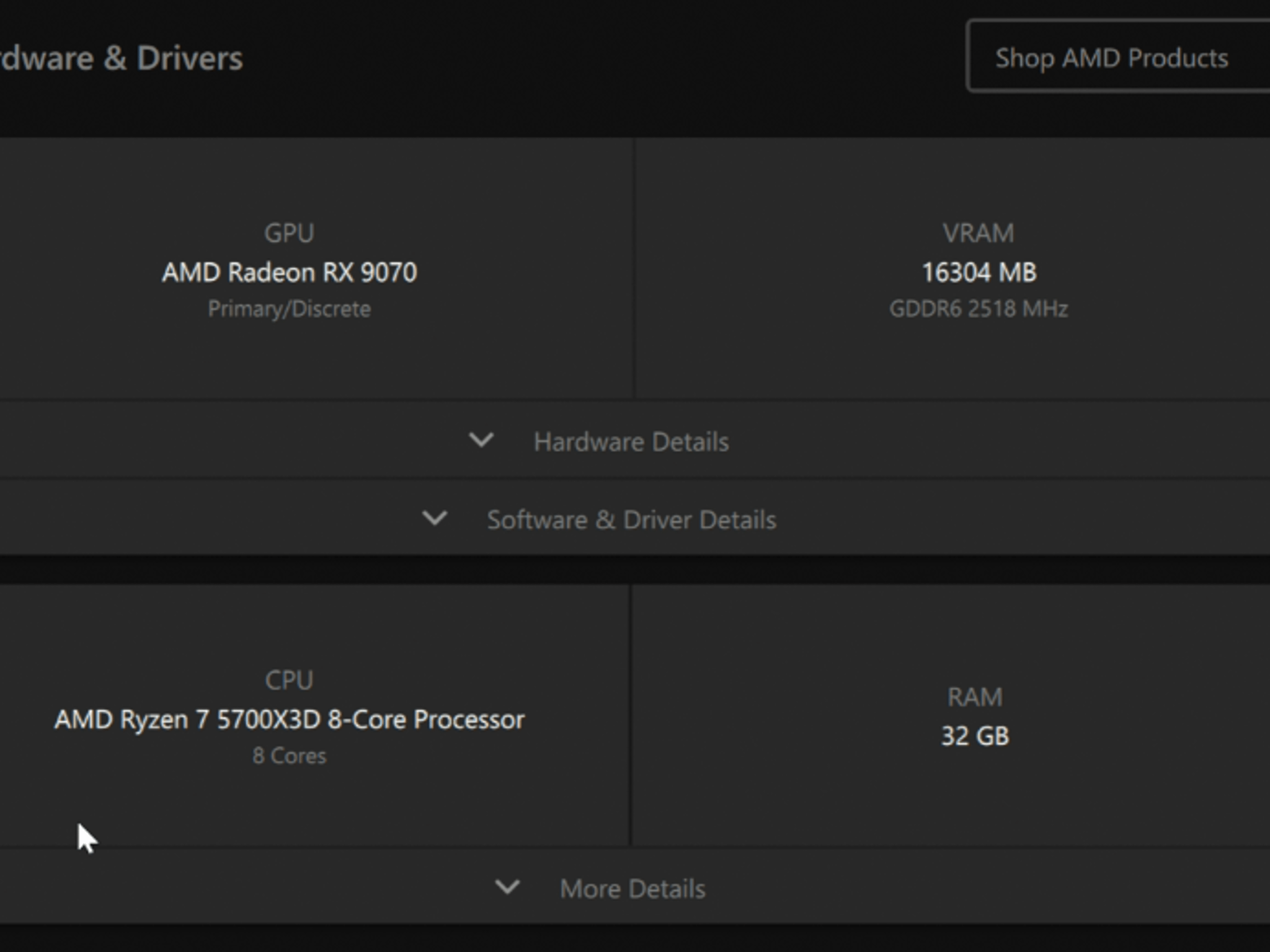 Dead End | 5700X3D | RX 9070 16GB | 1TB SATA + 256GB NVME | 32G DDR4 | WIFI + BT