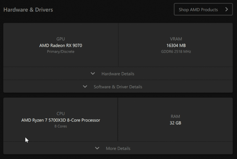 Dead End | 5700X3D | RX 9070 16GB | 1TB SATA + 256GB NVME | 32G DDR4 | WIFI + BT