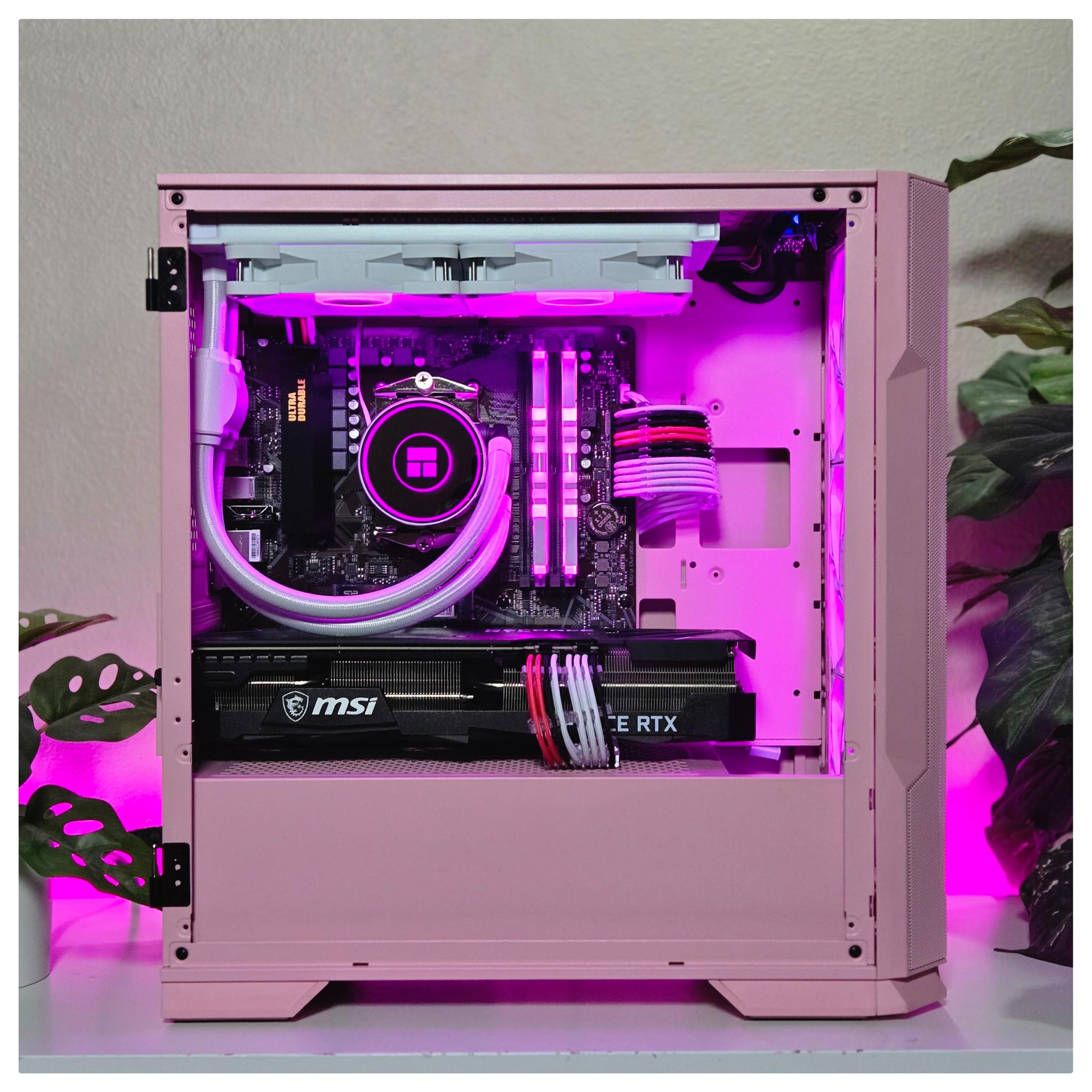 RTX 3070 Ti | Ryzen 7 3700x | Wi-Fi | Pink Gaming PC