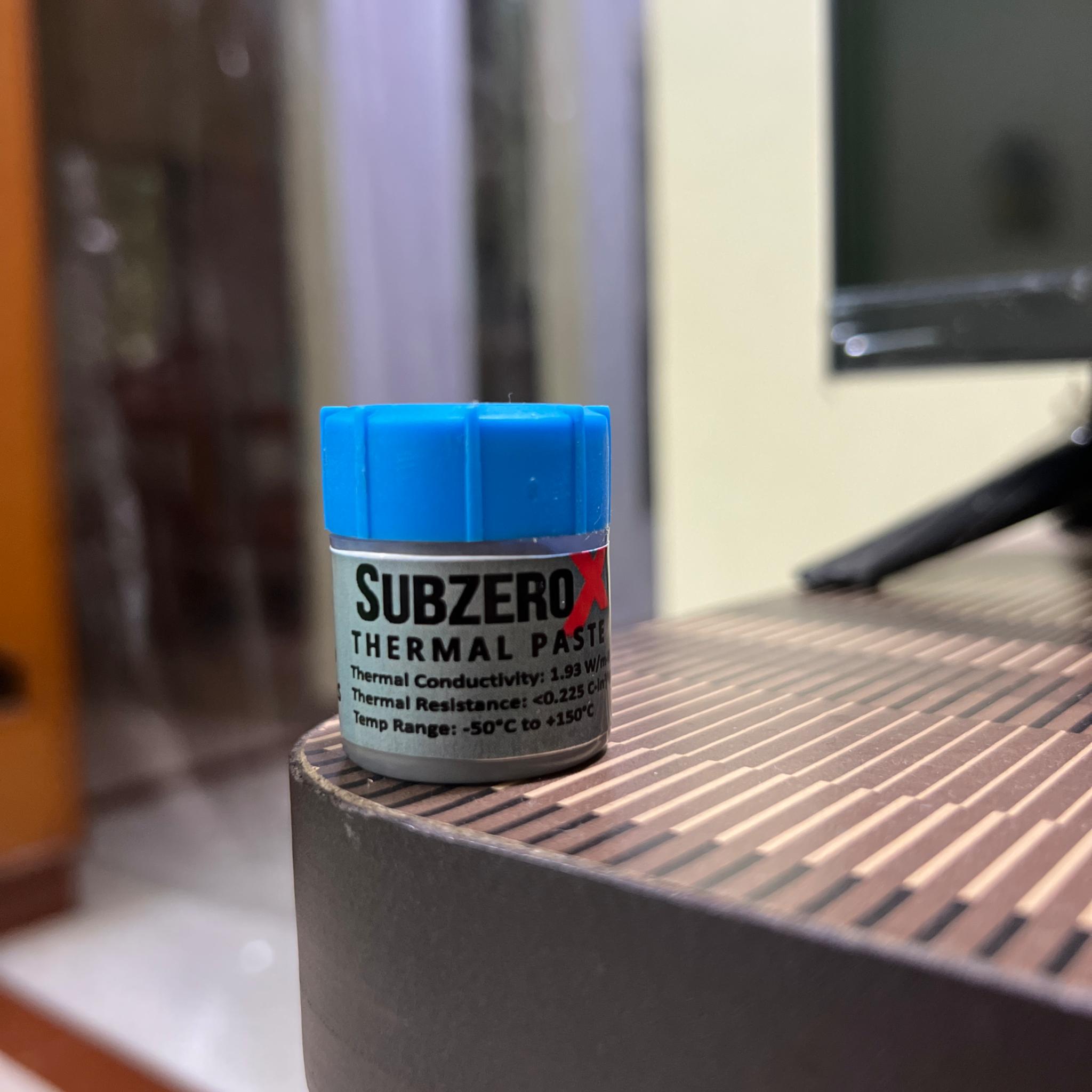 ⚪️🔴SubZeroX 10g Thermal Paste – Custom-Branded | PC Builder Grade 🔴⚪️