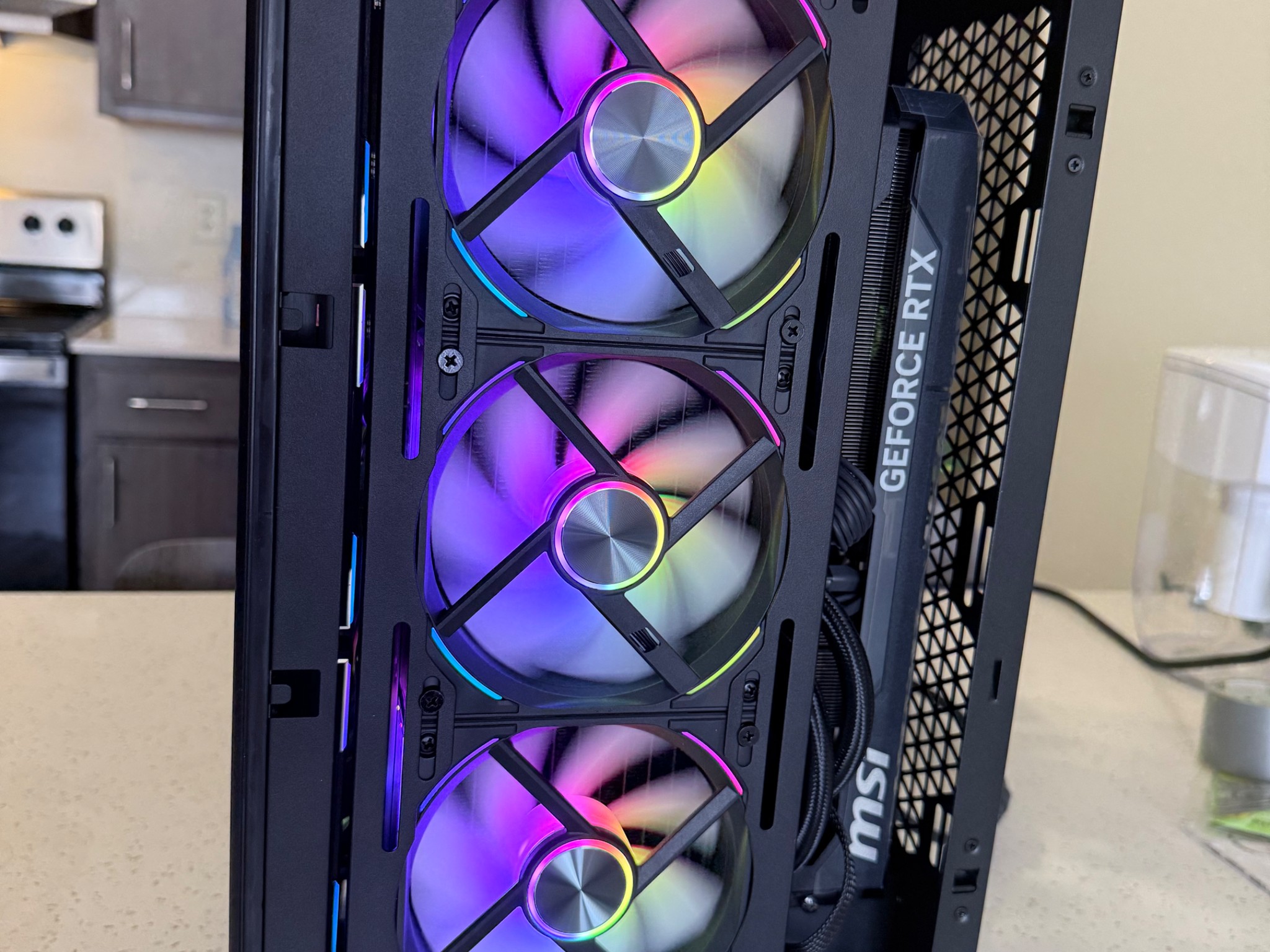 Black Opal VIII|Core Ultra 7 265K| 5070 Ti|32GB DDR5|2TB PCIE 5.0| Workstation SFF Gaming PC